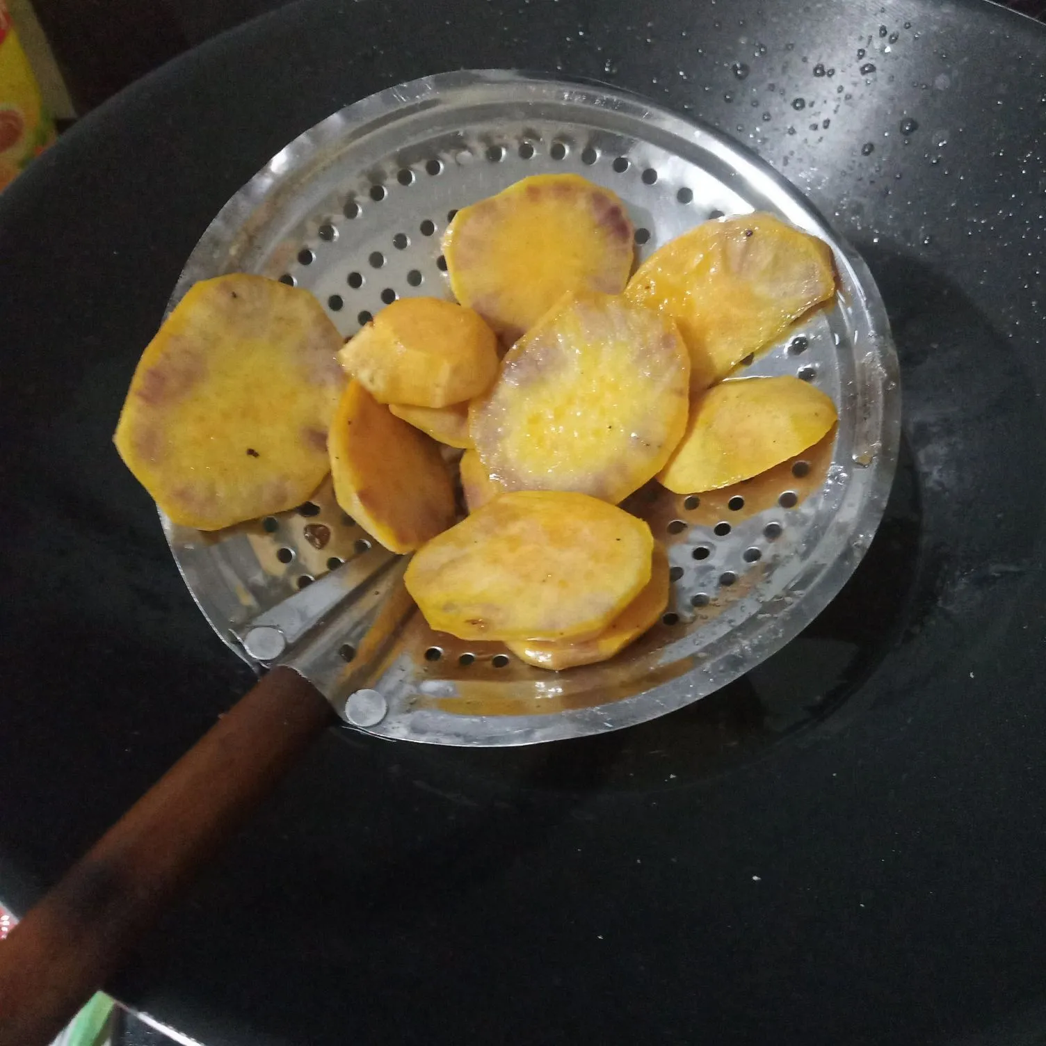 Step 3 Camote Cue