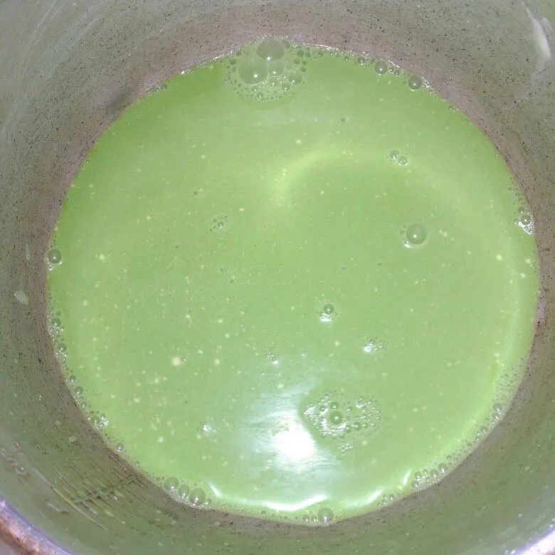 Step 2 Bubur Sumsum Pandan