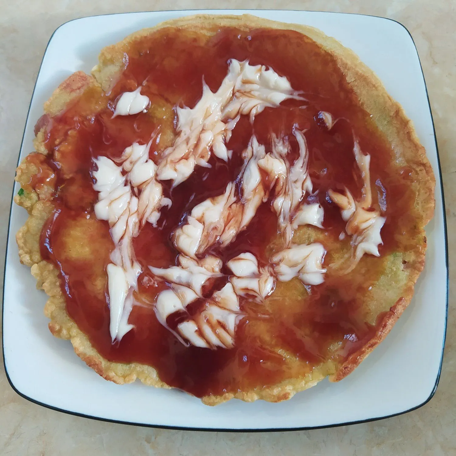 Step 8 Okonomiyaki #JagoMasakPriode4Week7