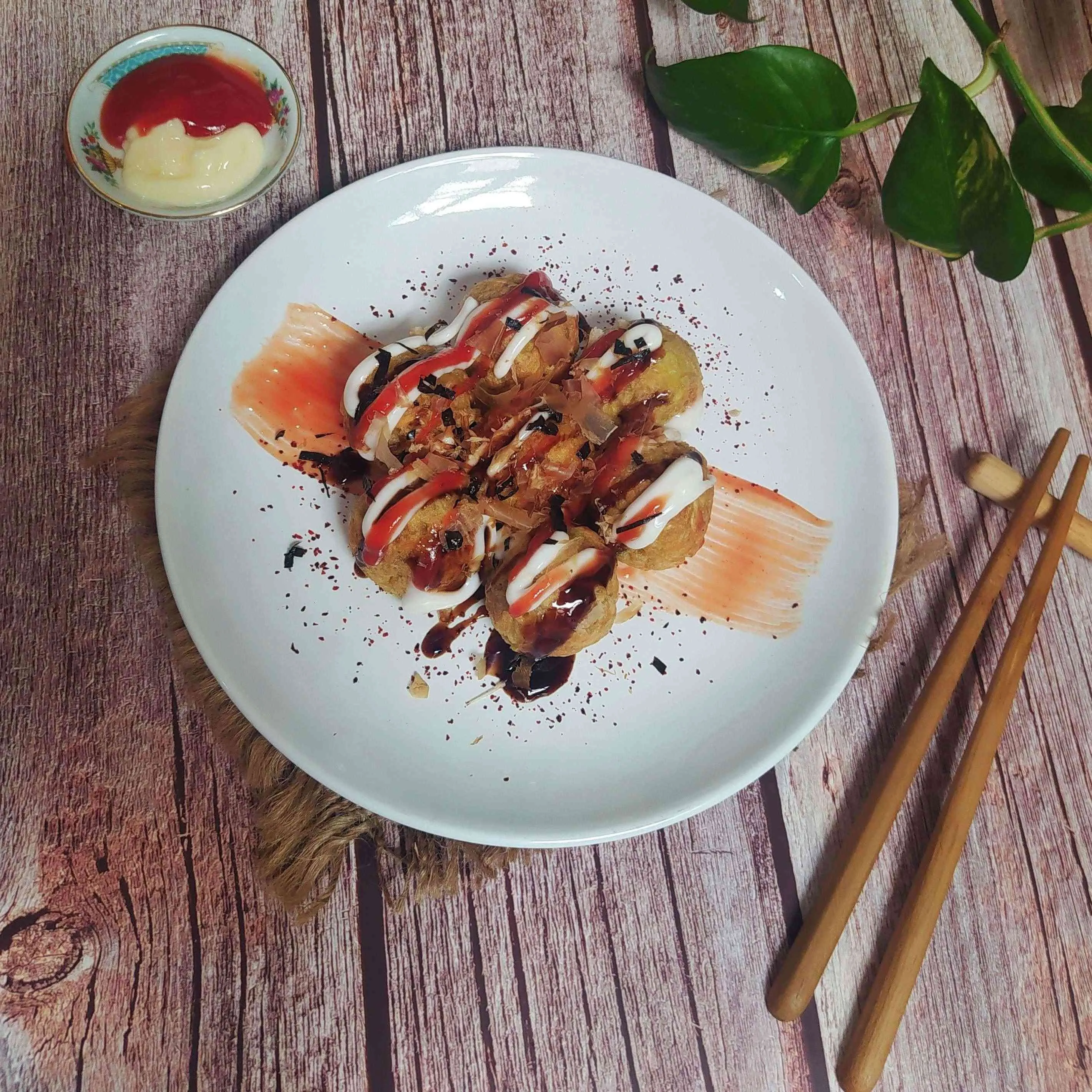 Takoyaki Mie Lada Hitam #JagoMasakPeriode4Week7