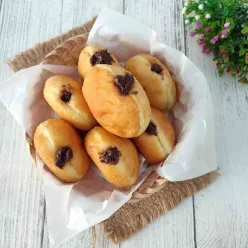 Bomboloni isi Coklat #JagoMasakPeriode4Week7