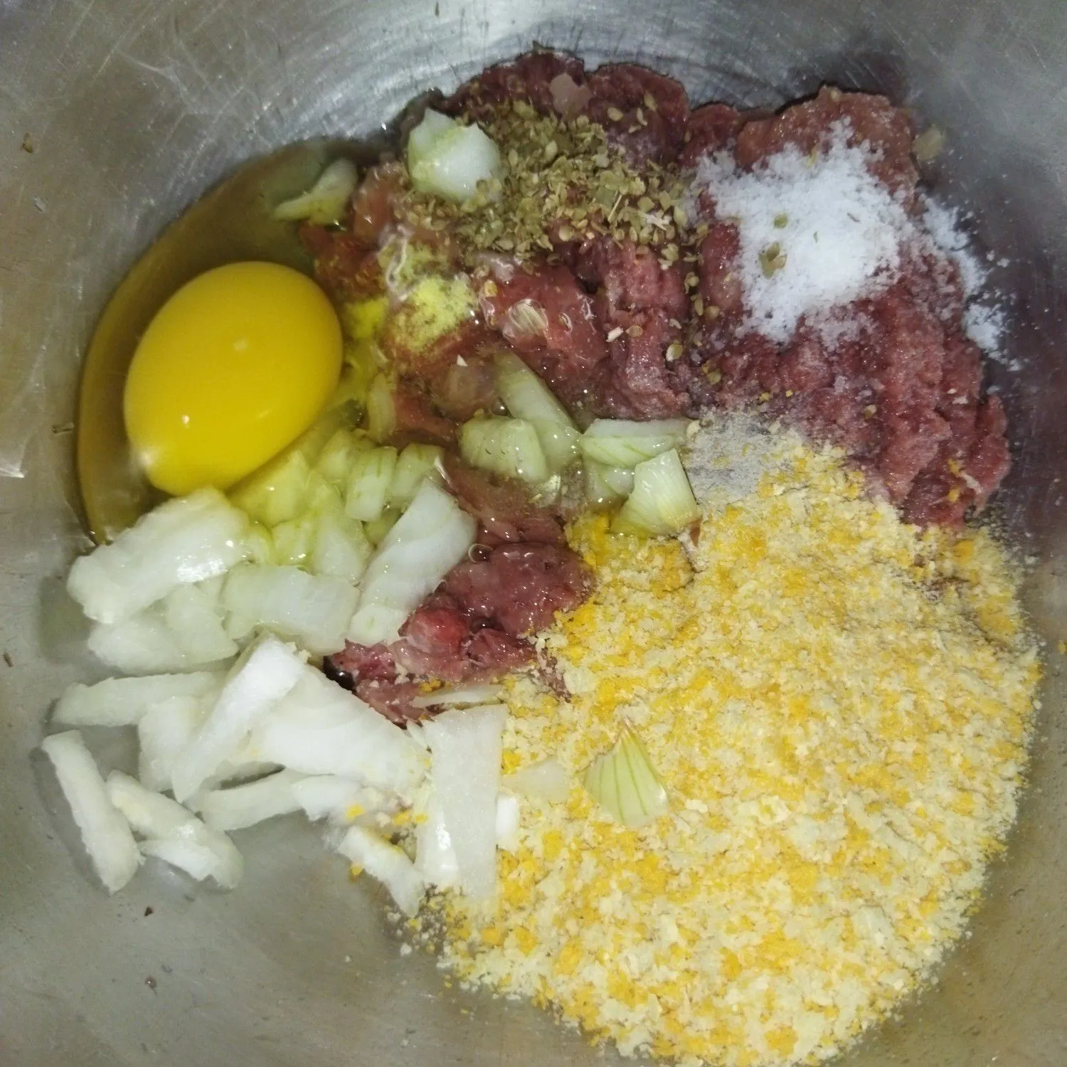 Step 1 Hamburger #Jagomasakperiode4week7
