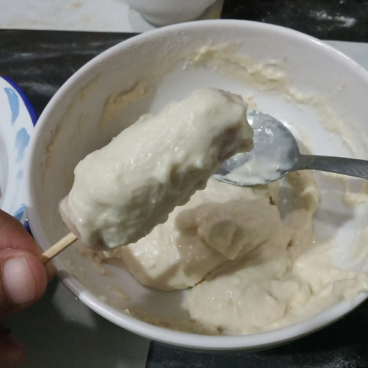 Step 5 Gamja Hotdog