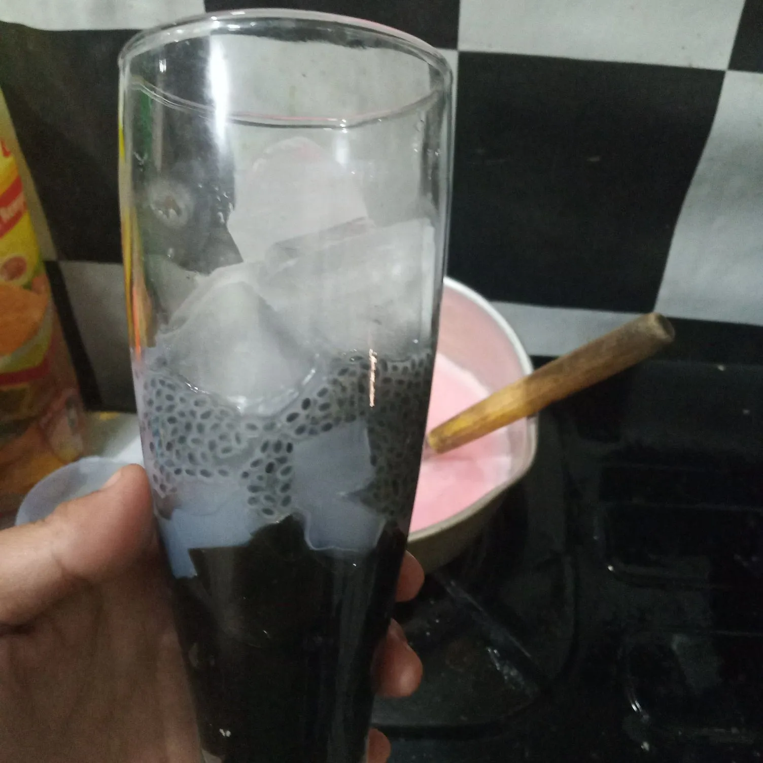 Step 5 Ais Sirap Bandung Khas Malaysia