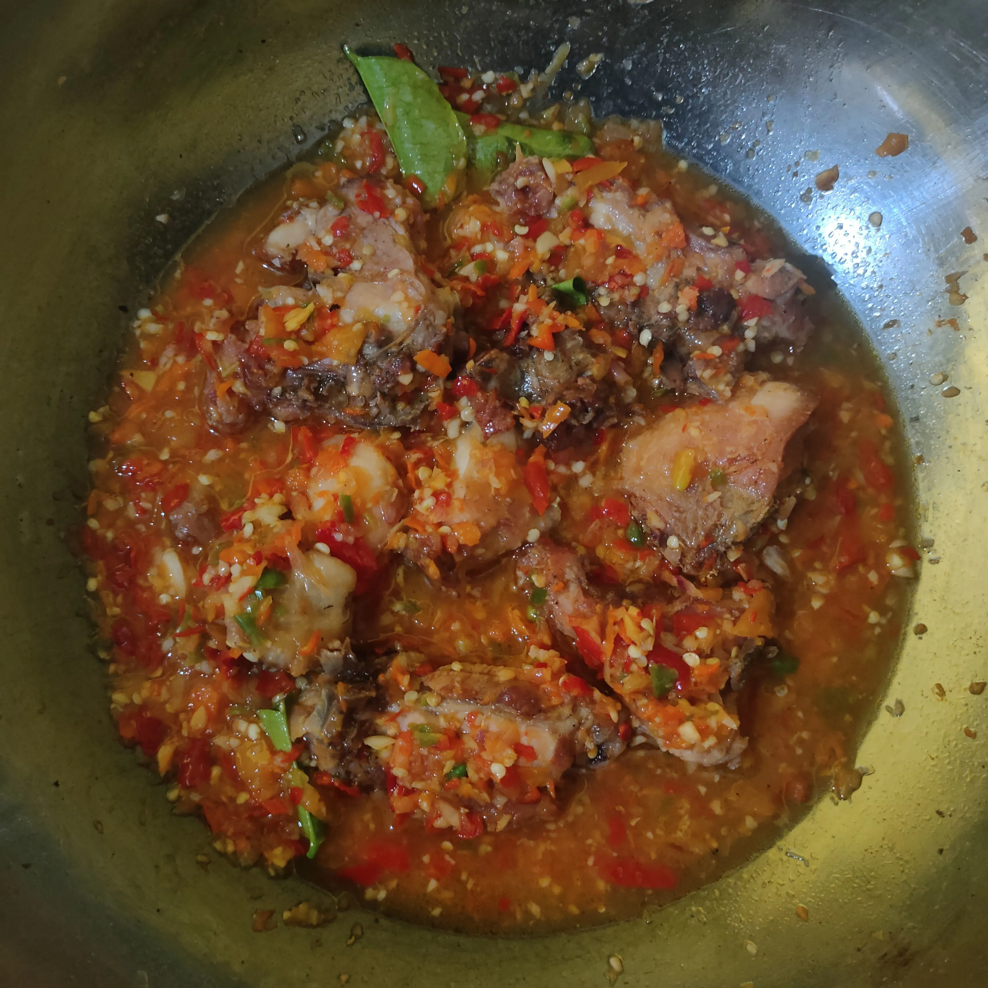 Step 5 Ayam Sambal Bawang