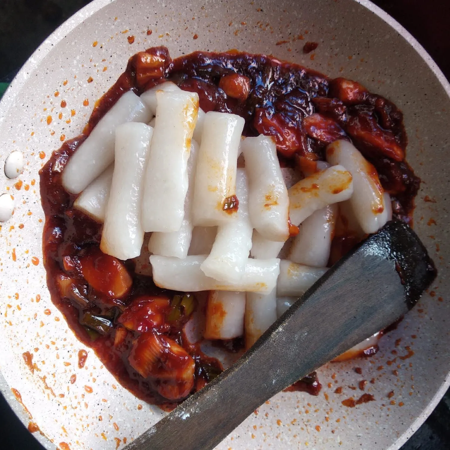 Step 7 Tteokbokki