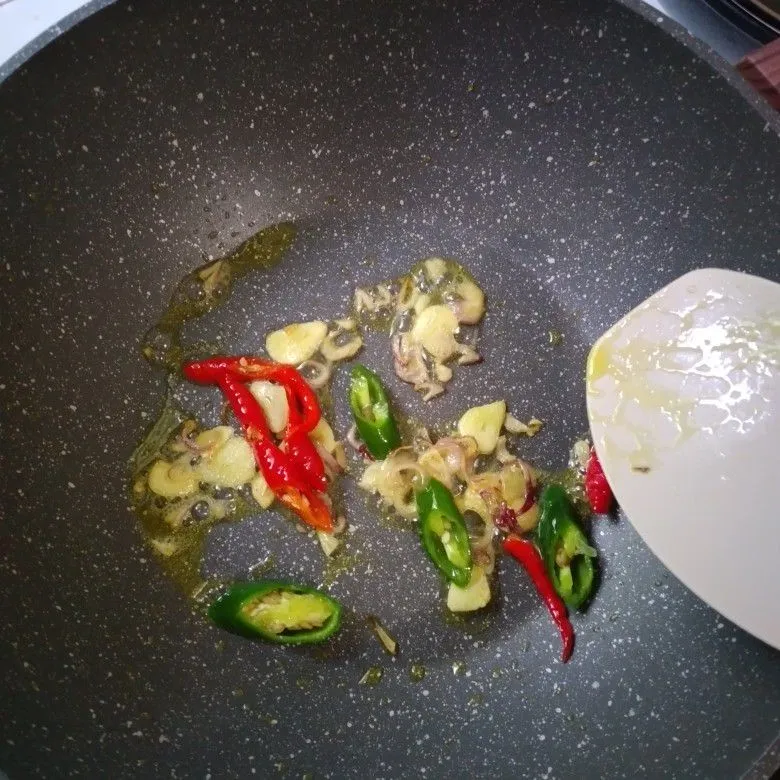 Step 2 Udang Saus Tiram