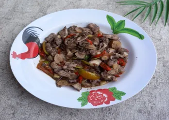 Cumi Hitam Kuah Pedas