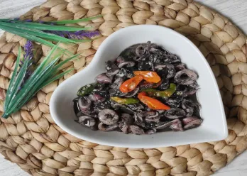 Cumi Hitam Kuah Pedas