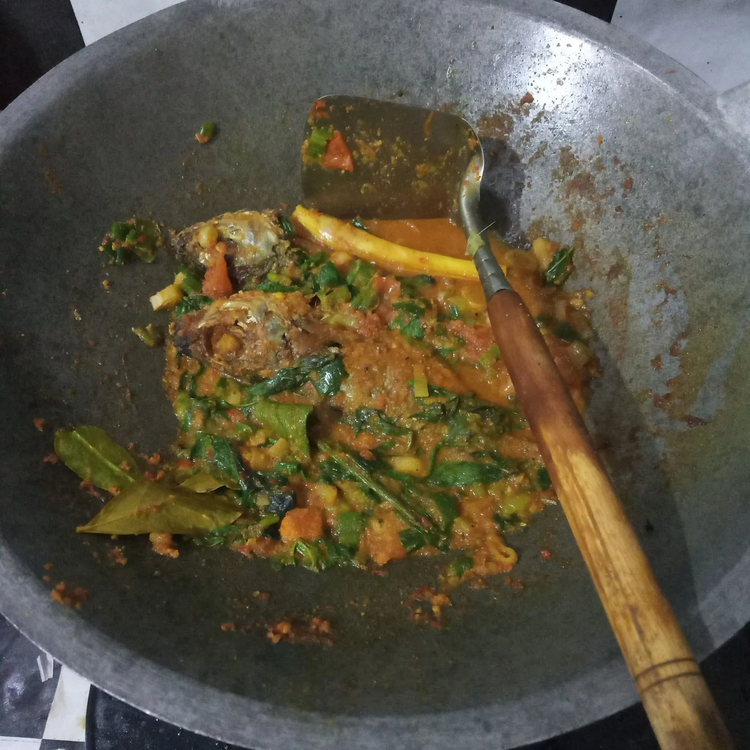 Step 6 Woku Ikan Kembung