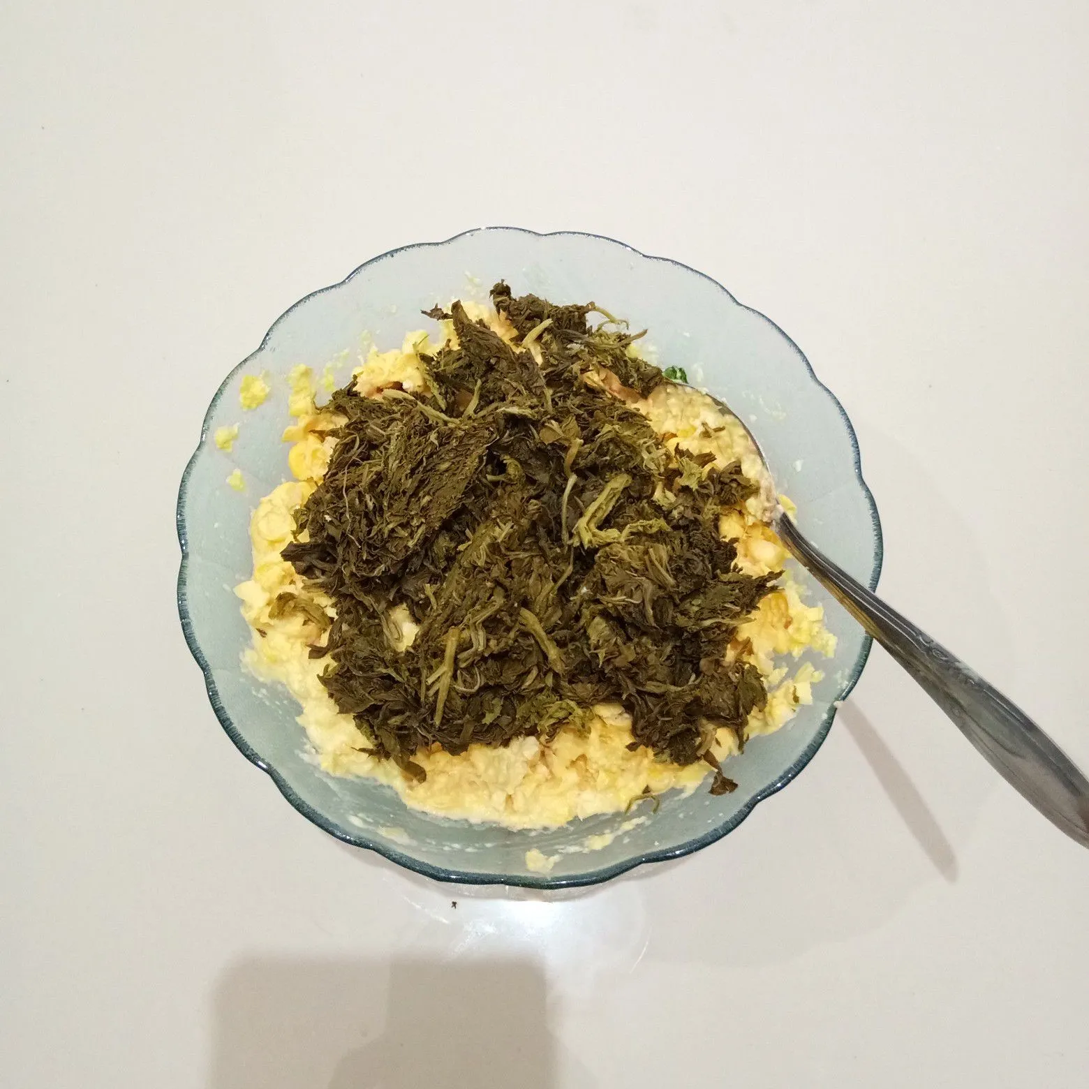 Step 4 Bakwan Jagung Kenikir