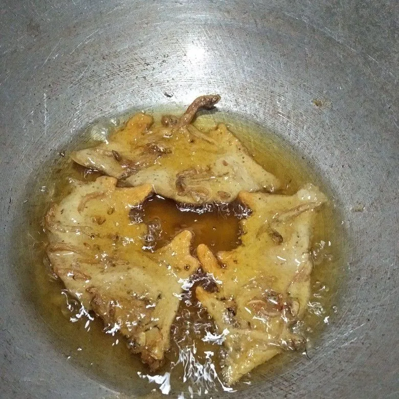 Step 4 Peyek Teri