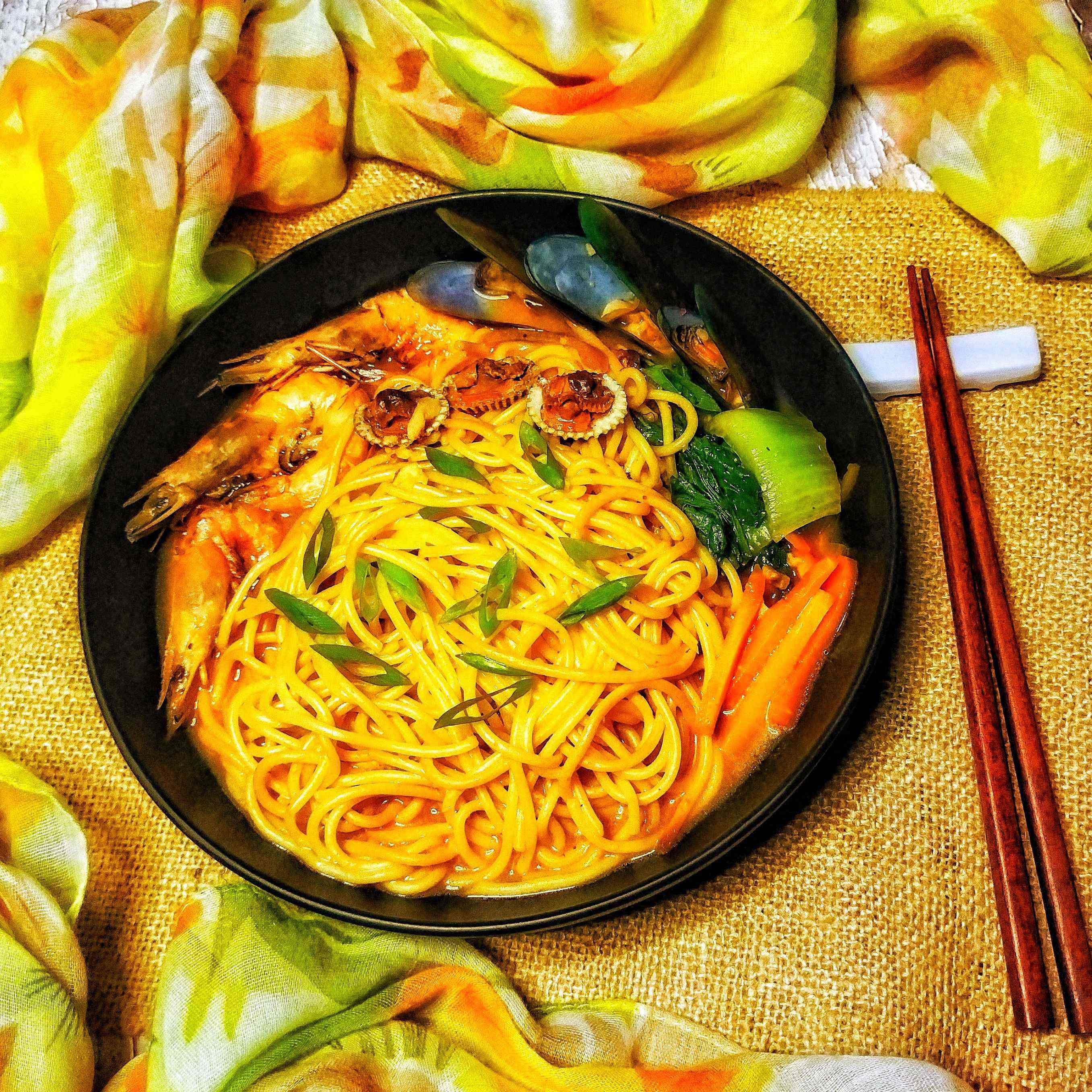 Resep Jjampong Mie Seafood Korea Sederhana Rumahan Di Yummy App