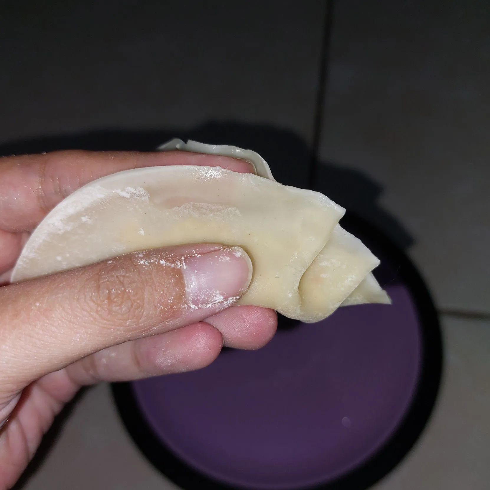 Step 6 Gyoza Tofu