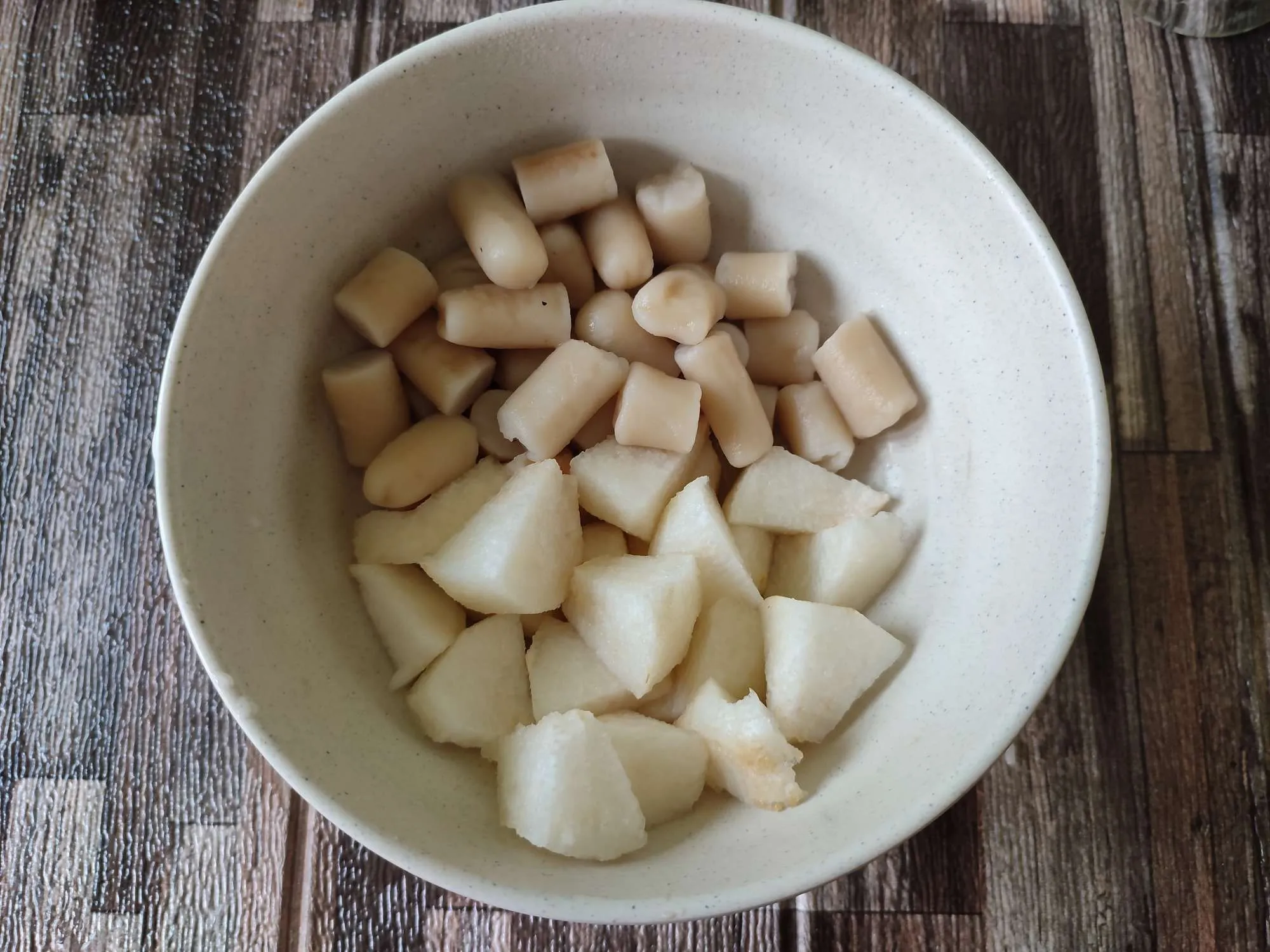 Step 1 Es Buah Tteokbokki