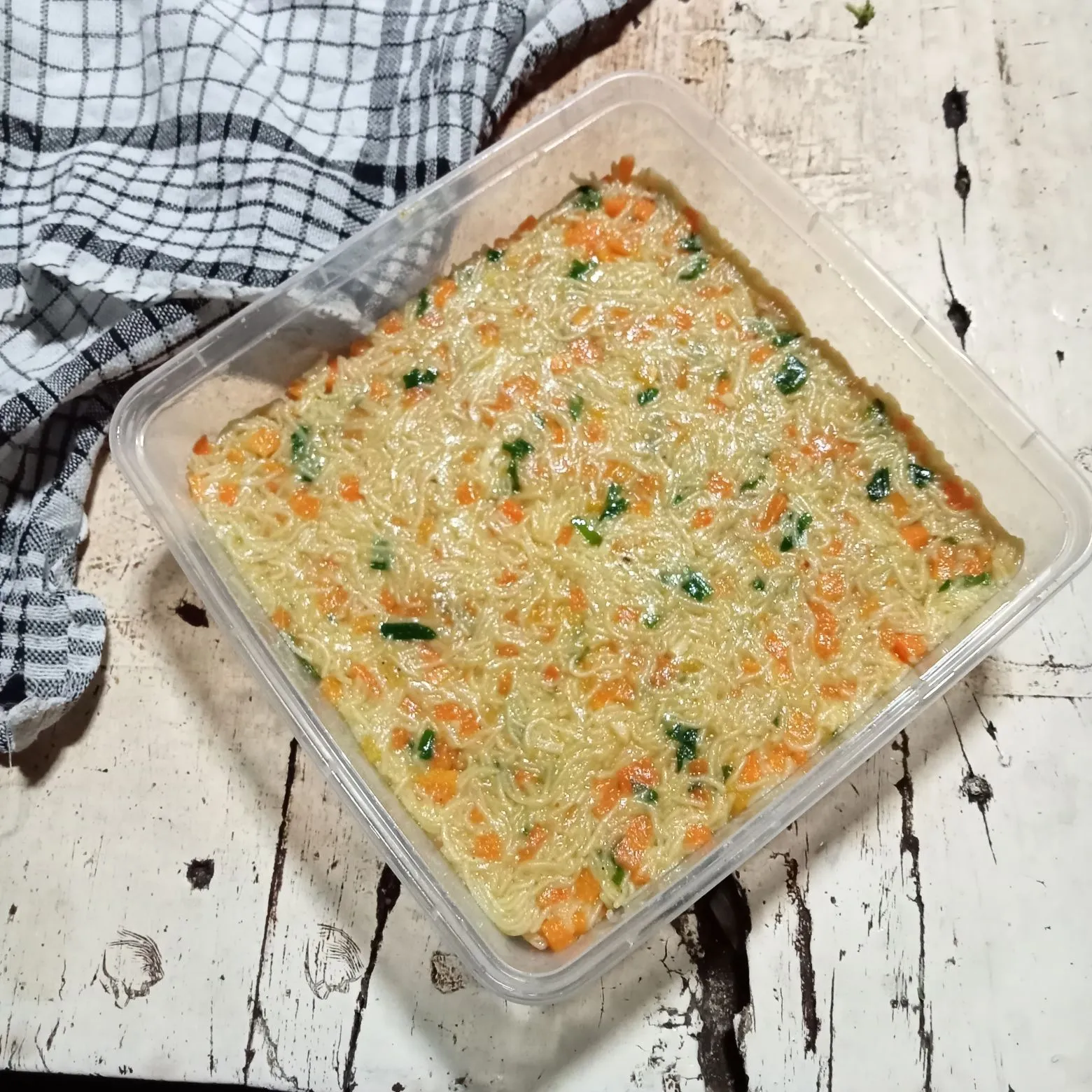 Step 4 Misoa goreng