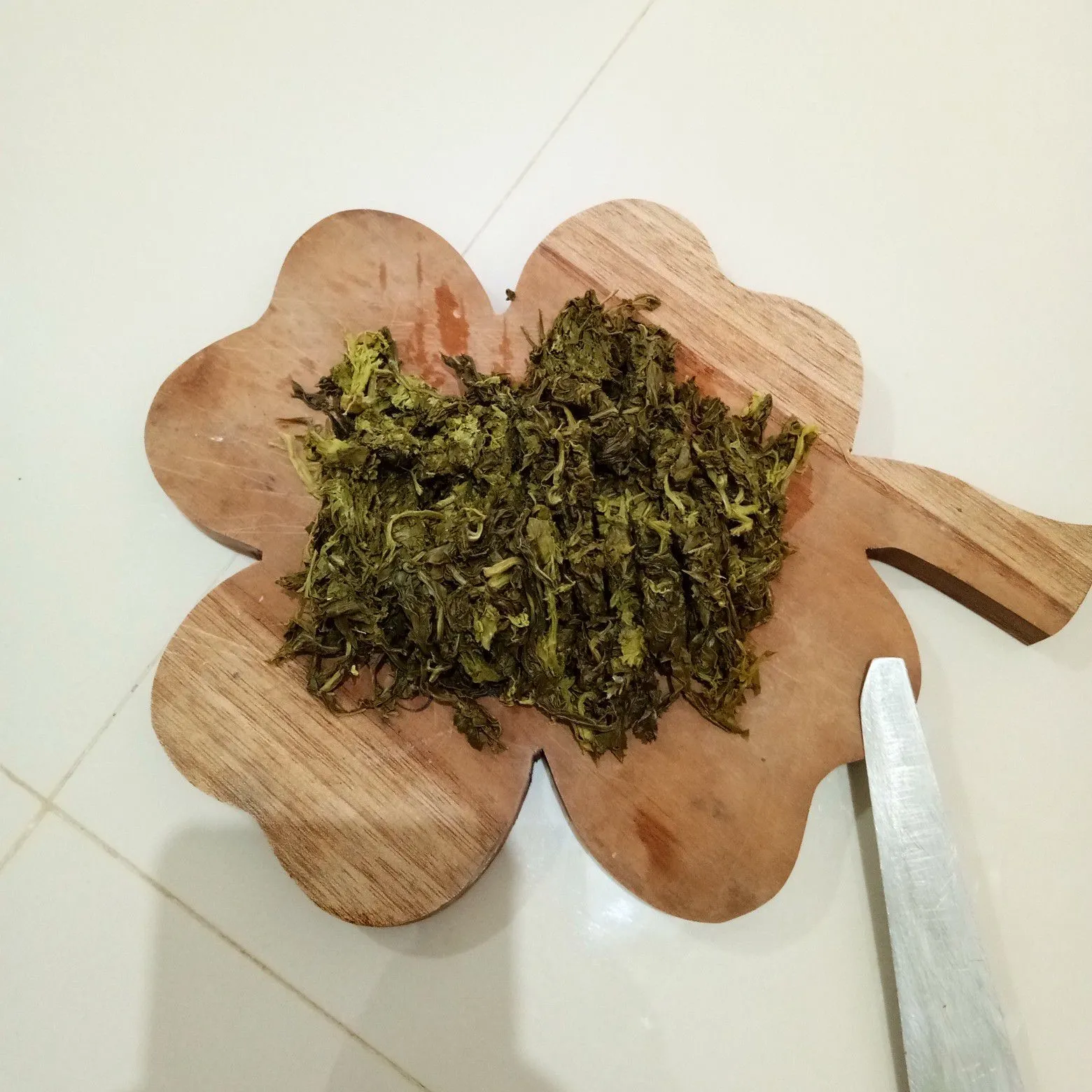 Step 1 Bakwan Jagung Kenikir