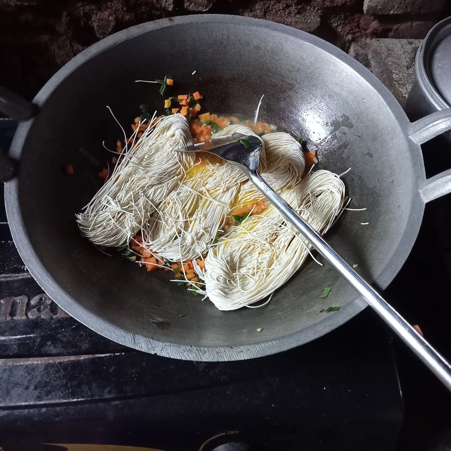 Step 2 Misoa goreng