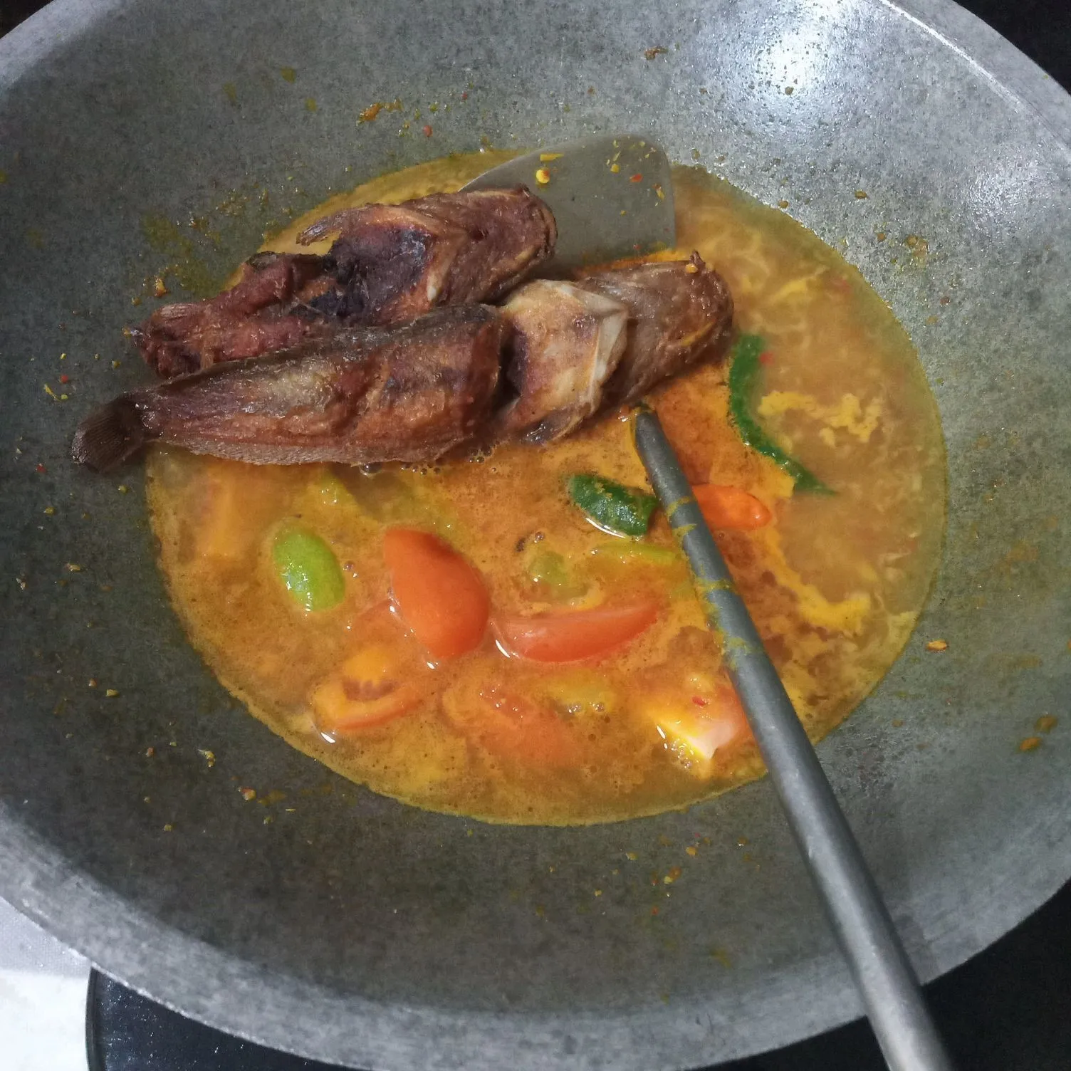 Step 5 Lele Santan Pedas Belimbing Wuluh