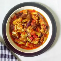 Udang Terong Balado