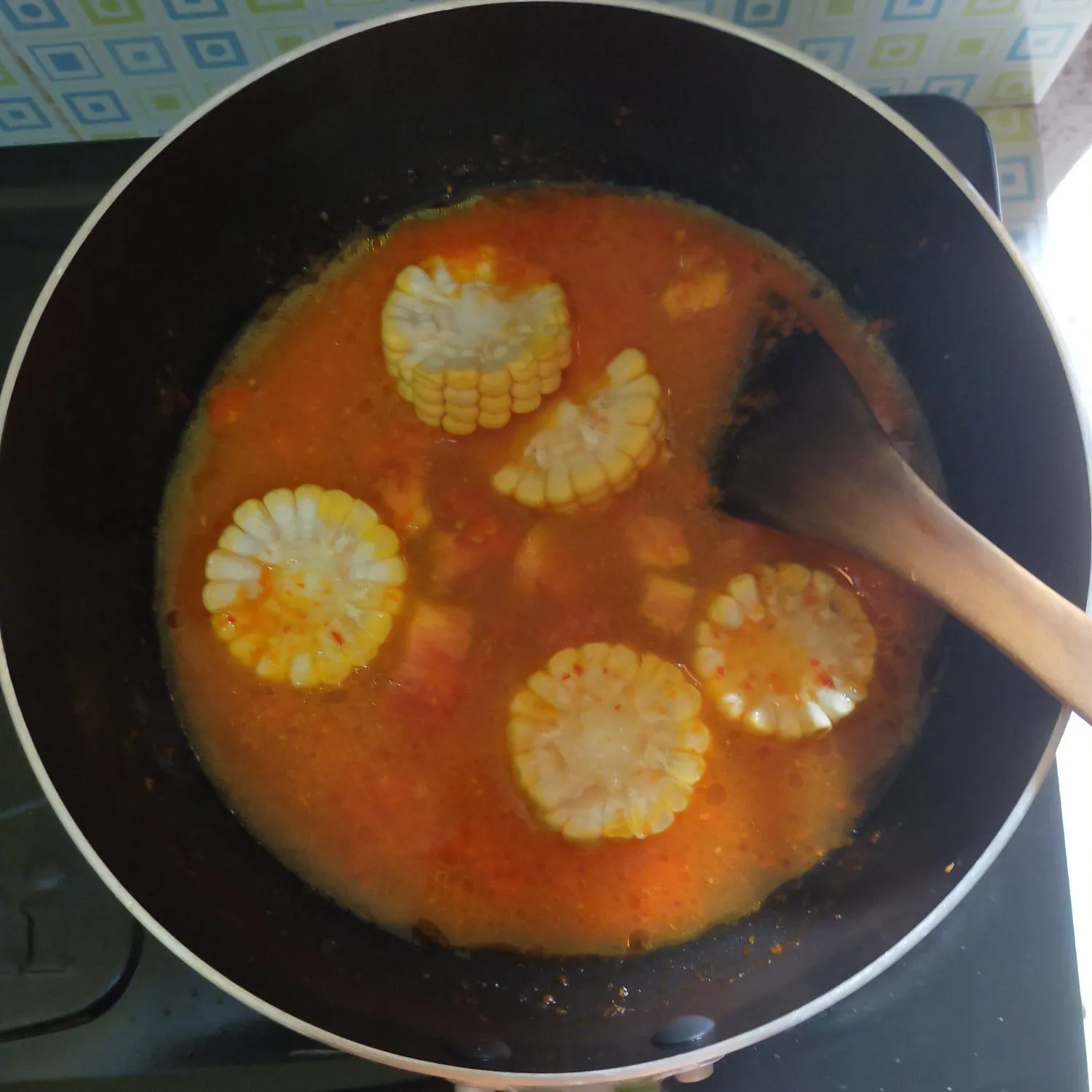 Step 5 Kerang Ijo Saos Padang