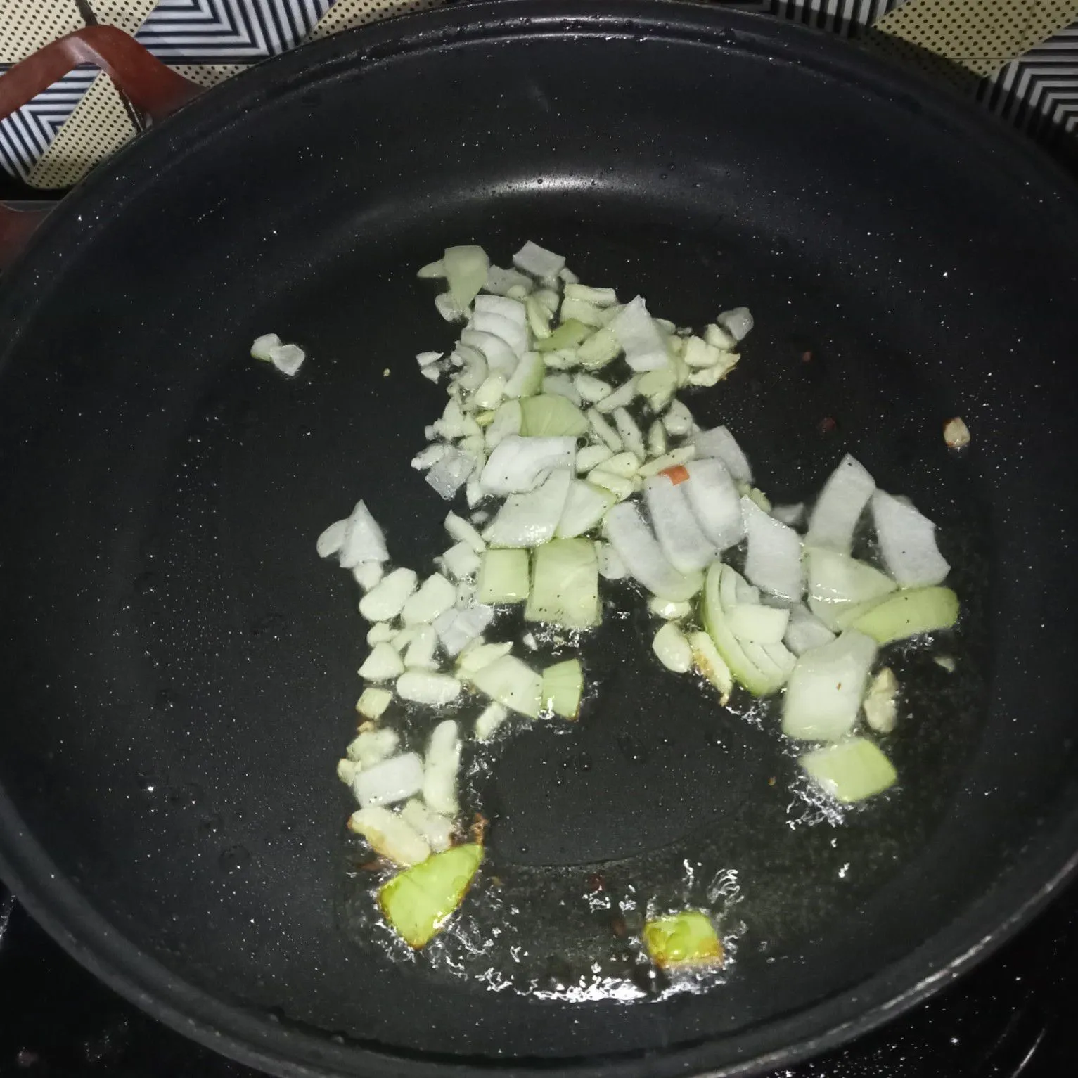 Step 3 Sosis Tahu Saus Teriyaki