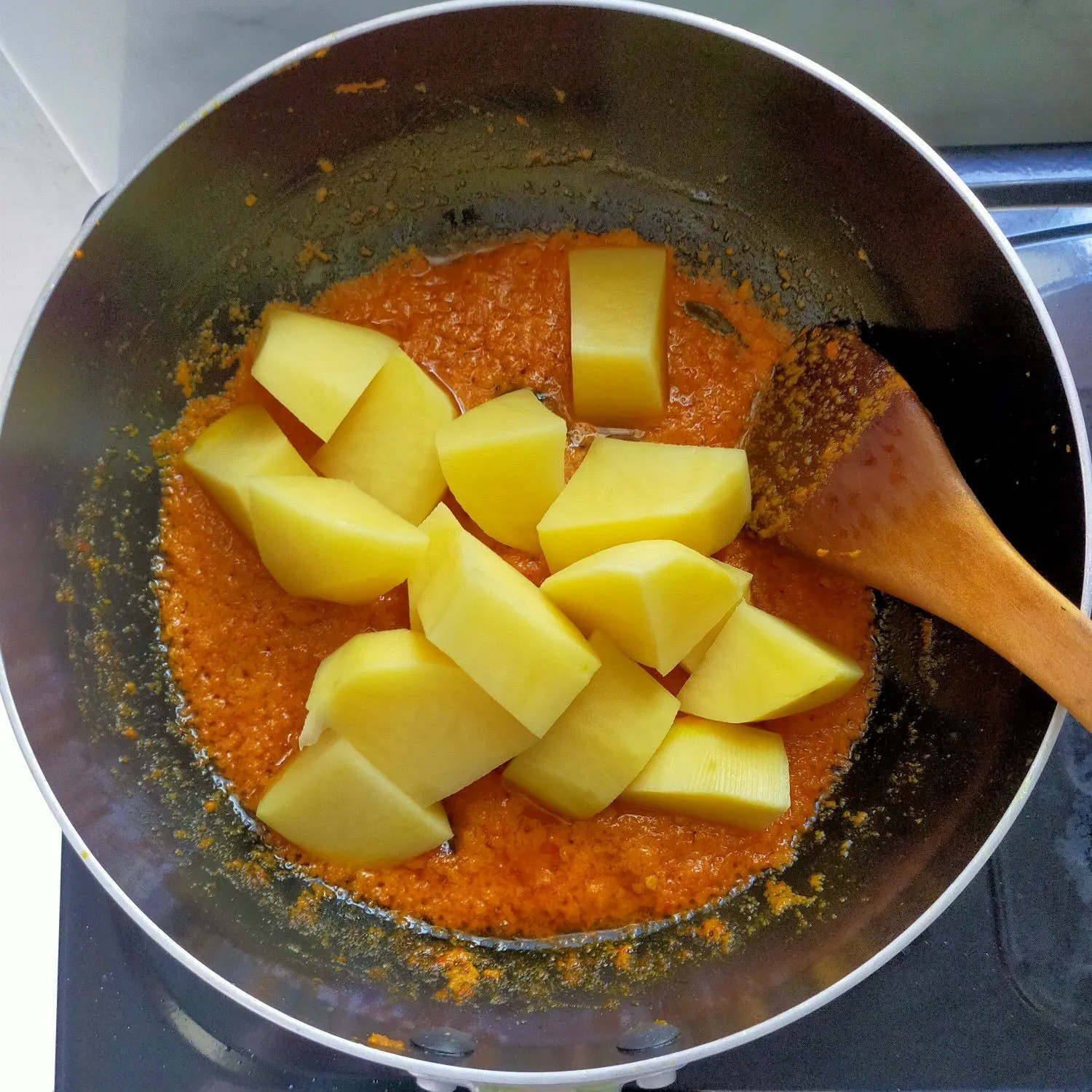 Step 3 Gulai Kentang Dan Cumi