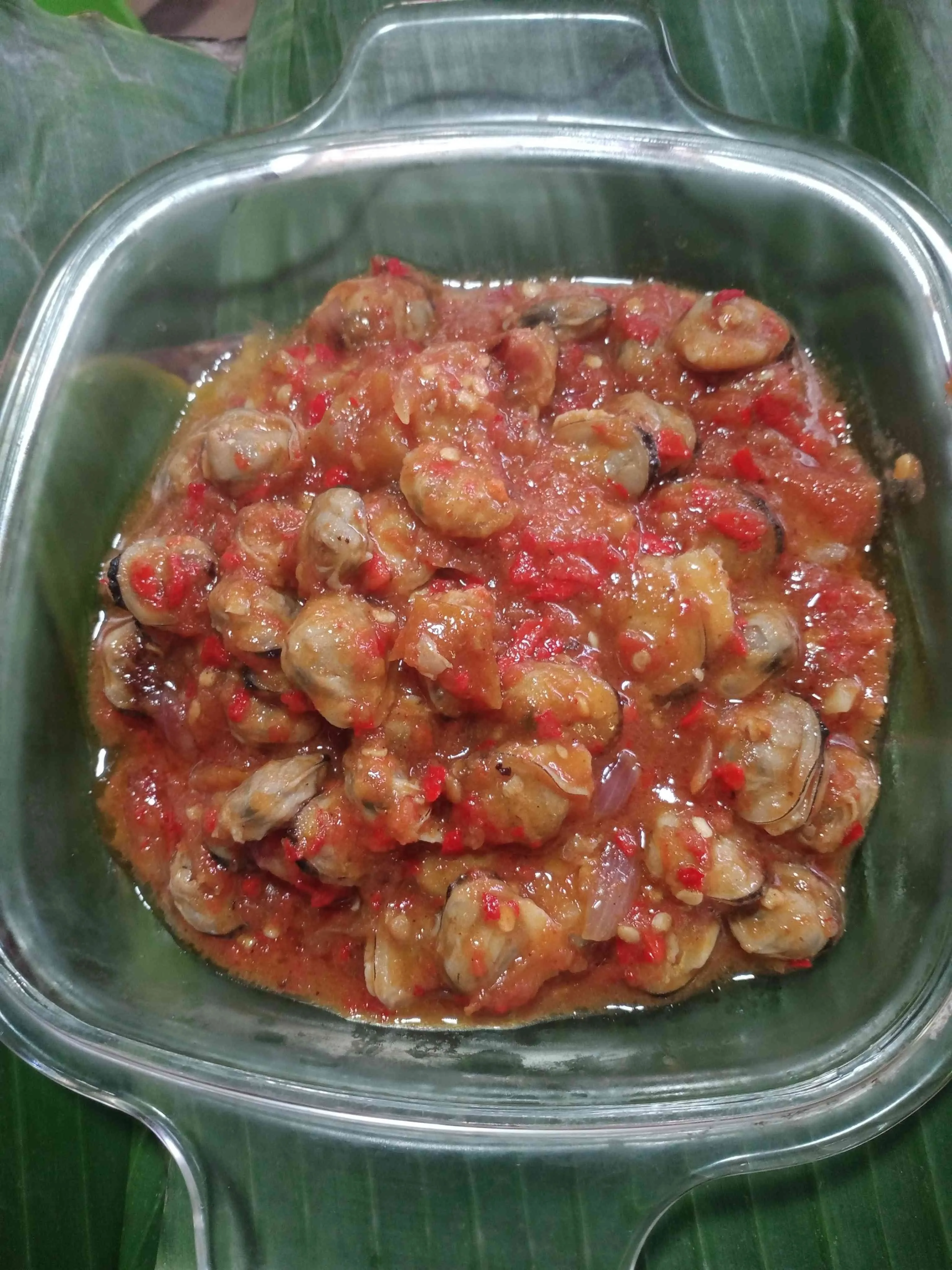 Sambal Kerang Lokan Asam Manis