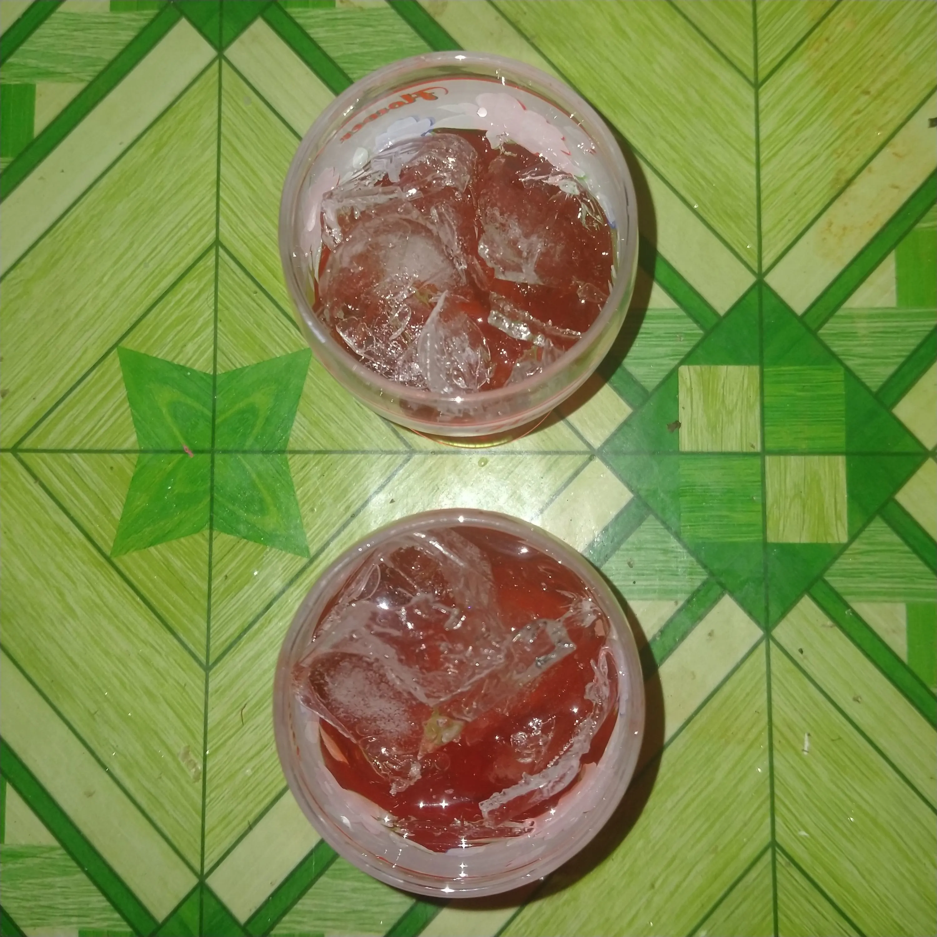 Step 3 Es Nata de Coco Jeruk Kunci Sirup