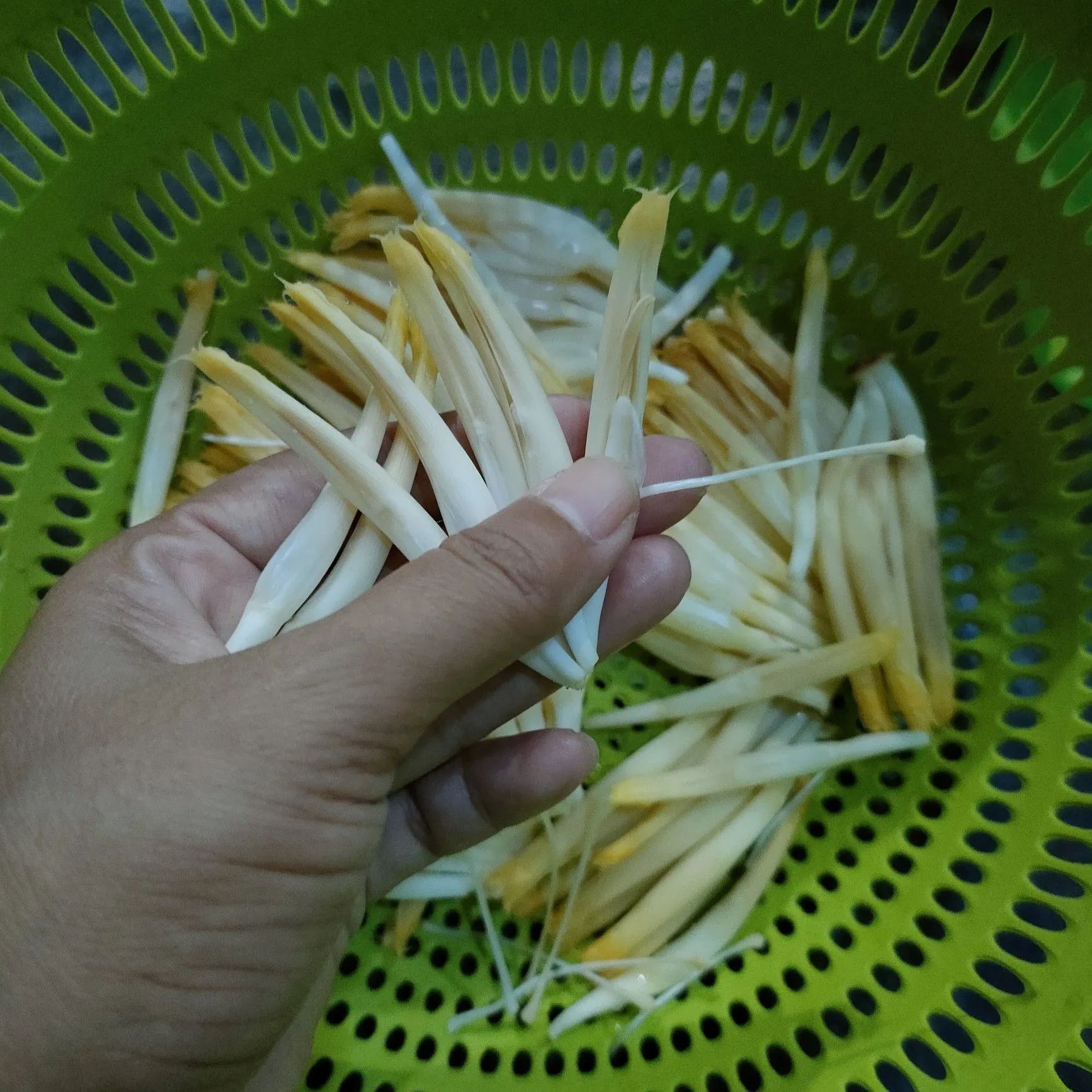 Step 2 Bunga Jantung Pisang Krispi