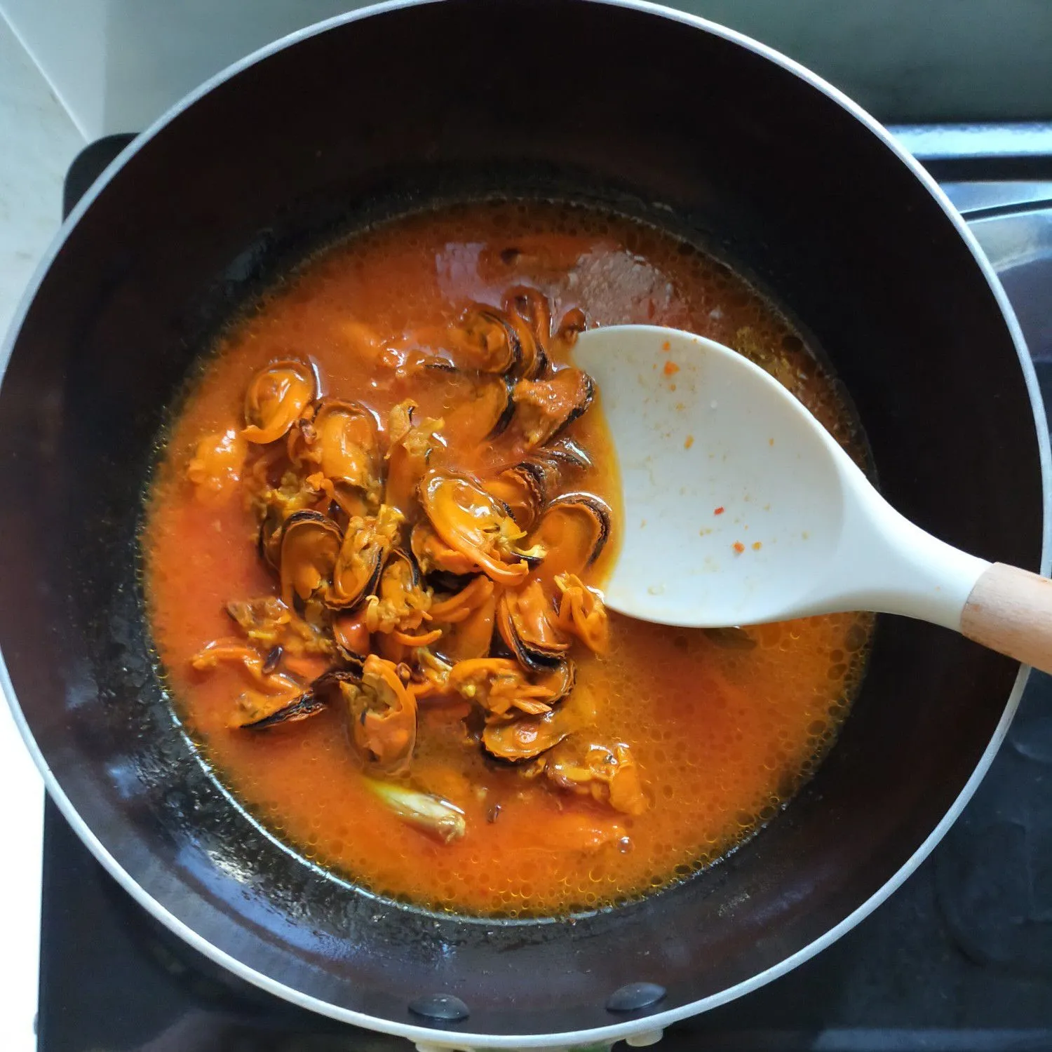 Step 4 Kerang Saos Padang