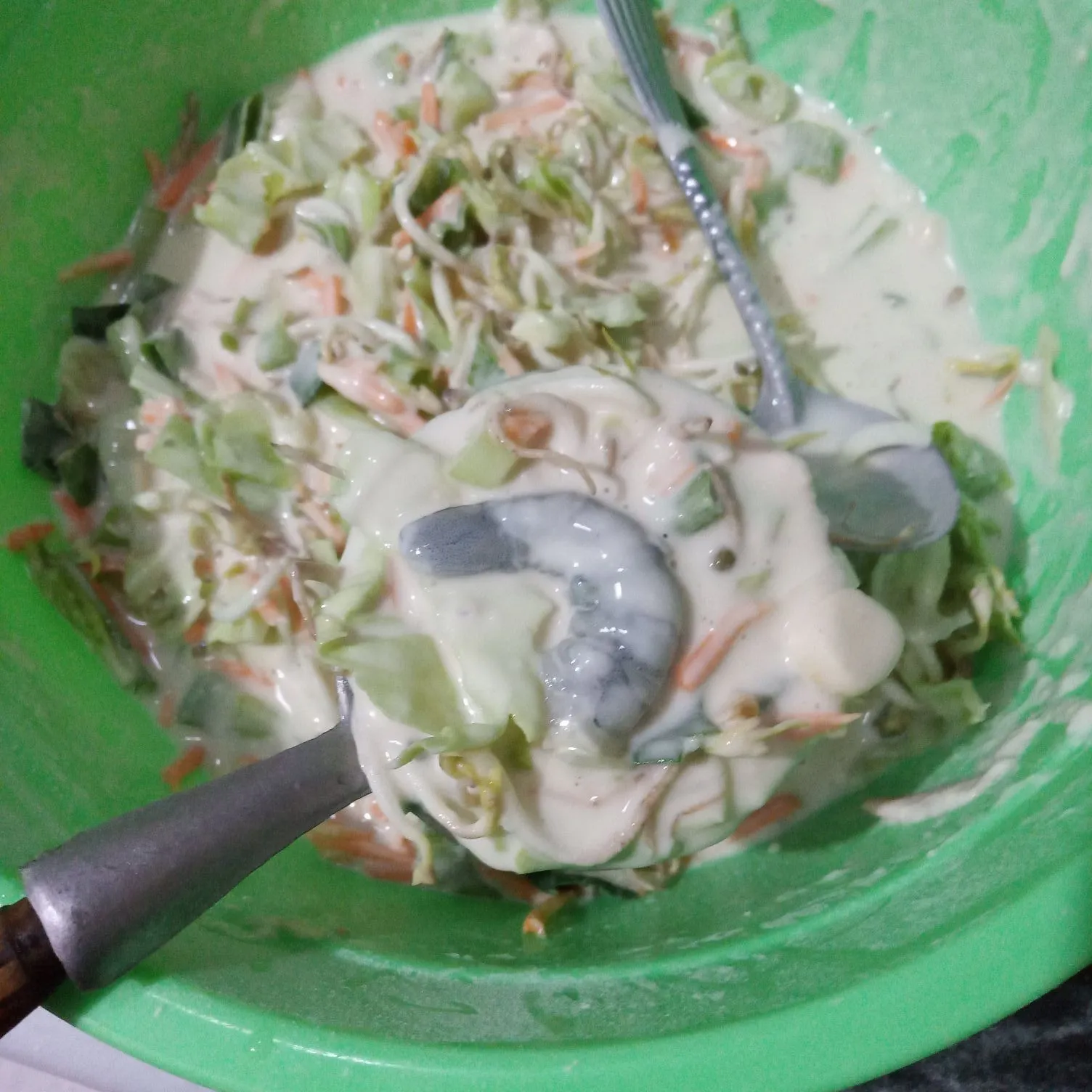 Step 5 Bakwan Udang