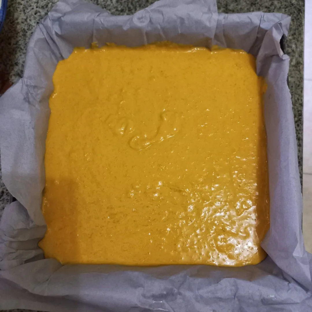 Step 4 Kue Labu Kuning Panggang