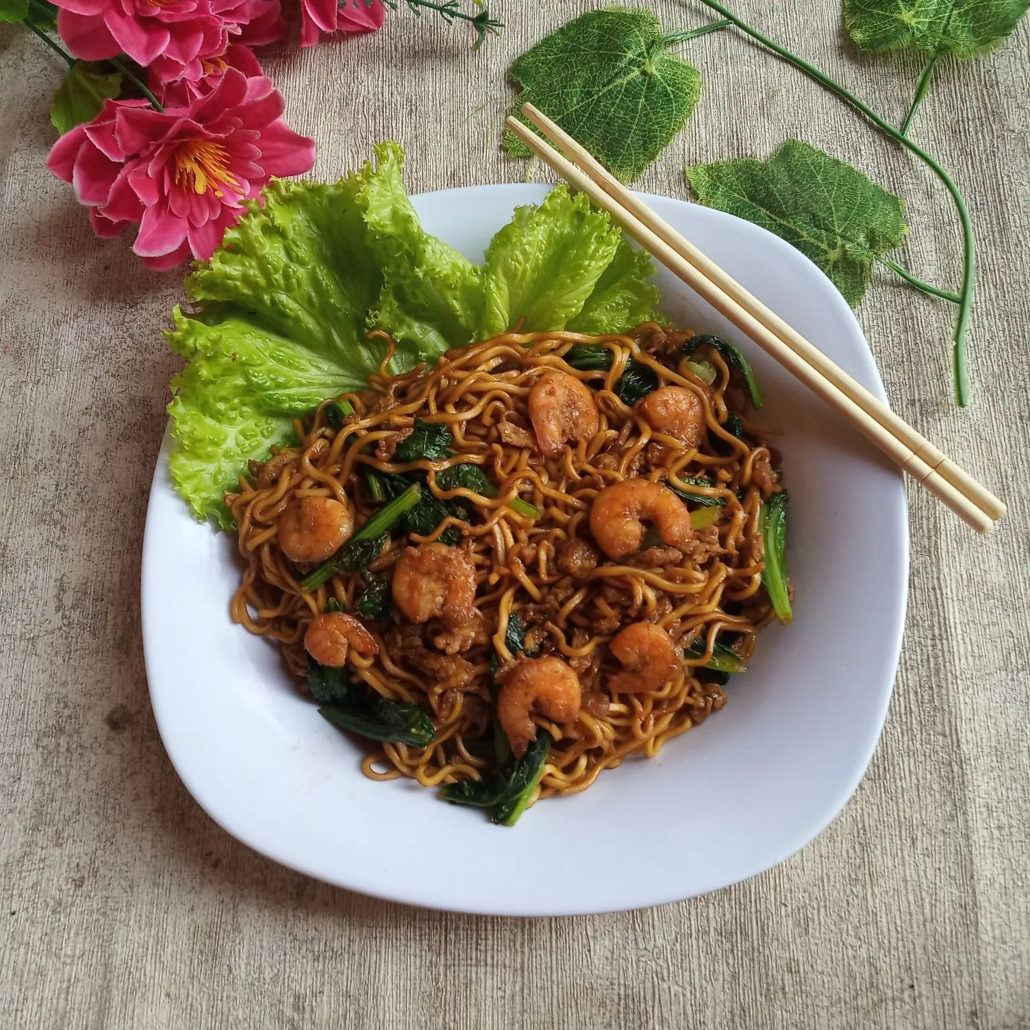 Step 9 Mie Goreng Udang