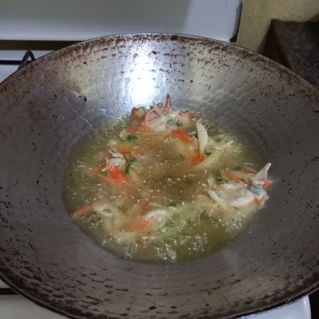 Step 5 Bakwan Sayur Bawang Bombay