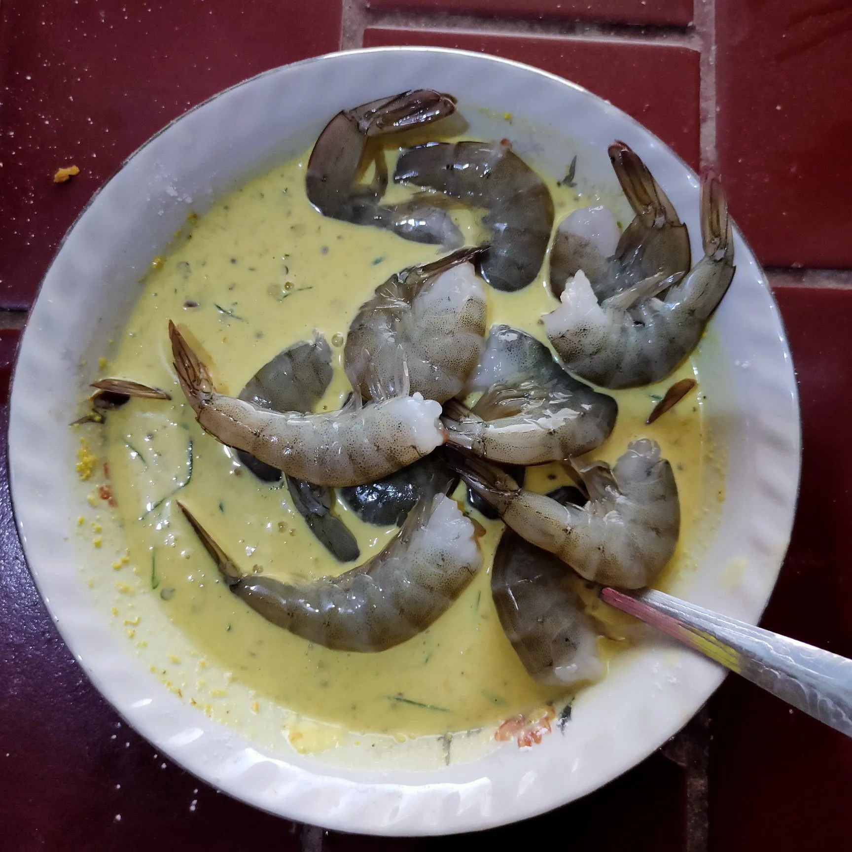 Step 5 Peyek Udang