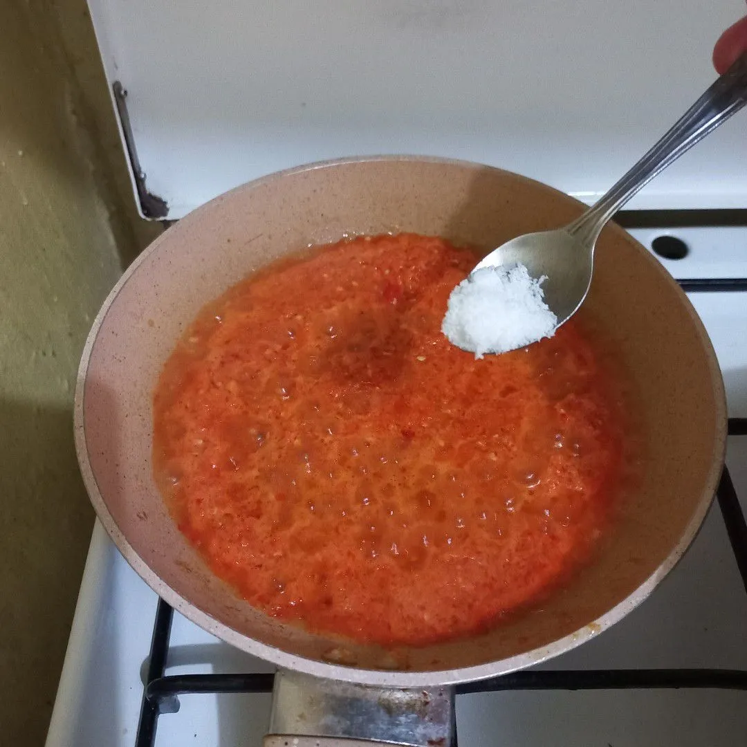 Step 5 Ikan Kembung Siram Sambal Cabe
