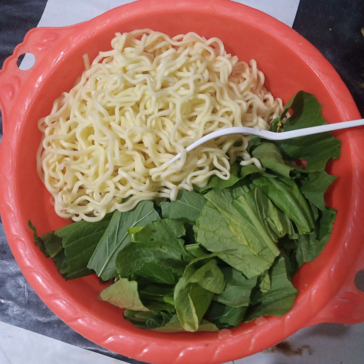 Step 1 Mie Goreng Udang