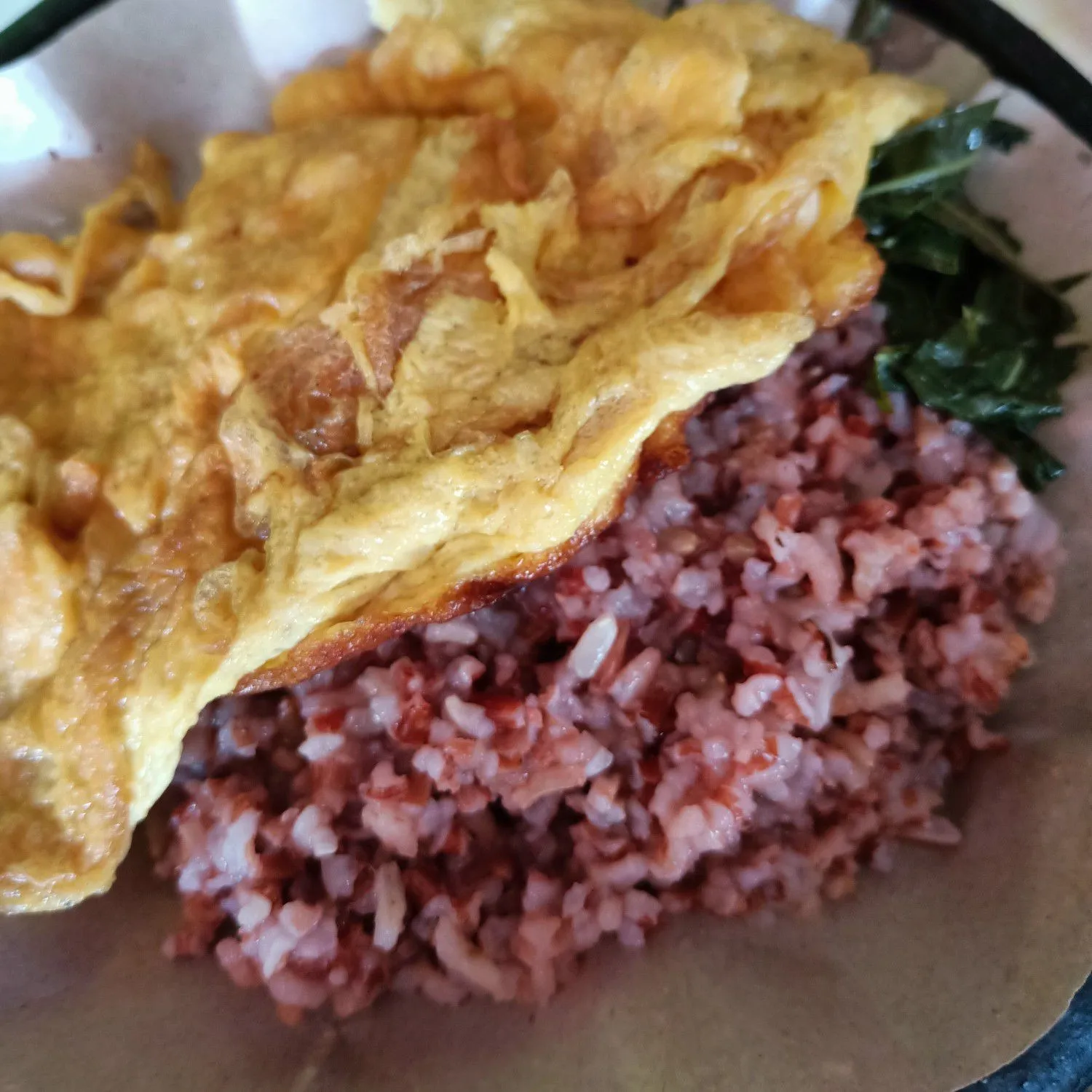 Step 6 Sego Sambel Nasi Merah