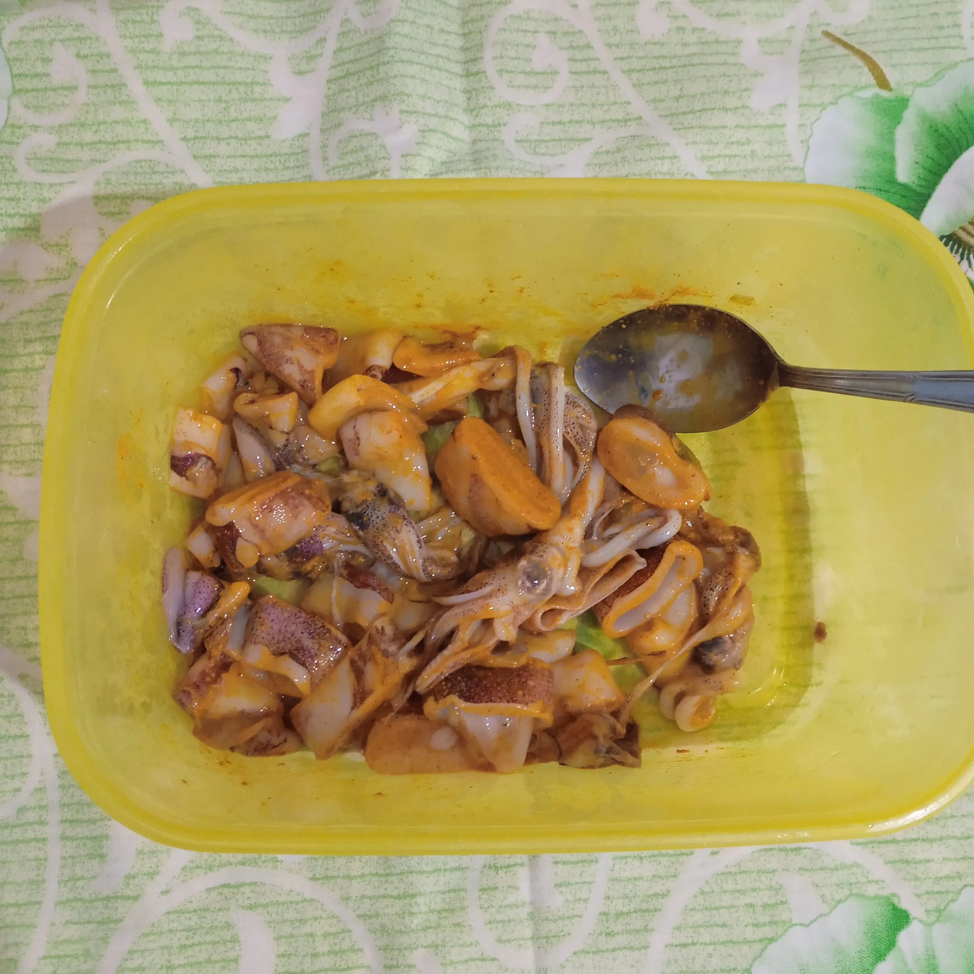 Step 2 Cumi Goreng Kunyit