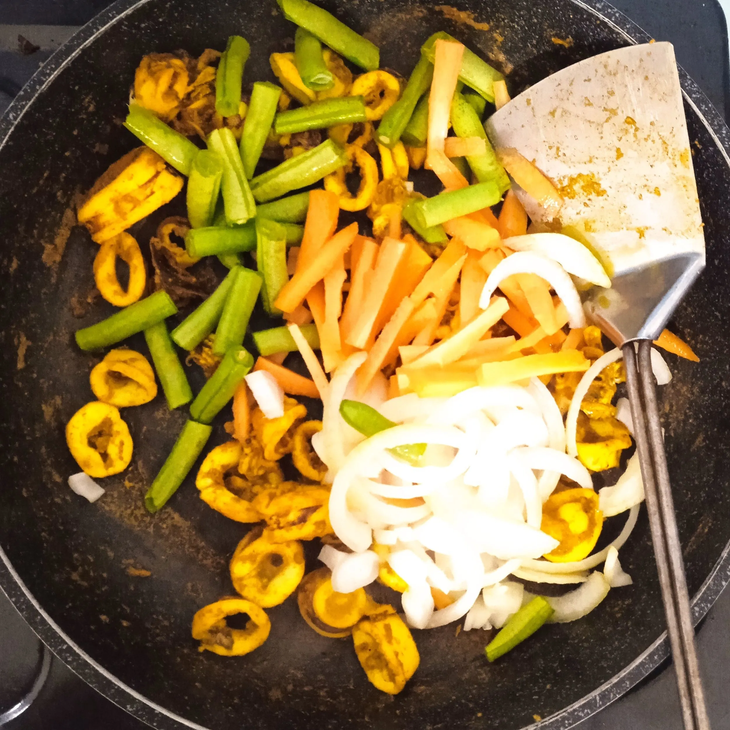 Step 5 Cumi Goreng Kunyit