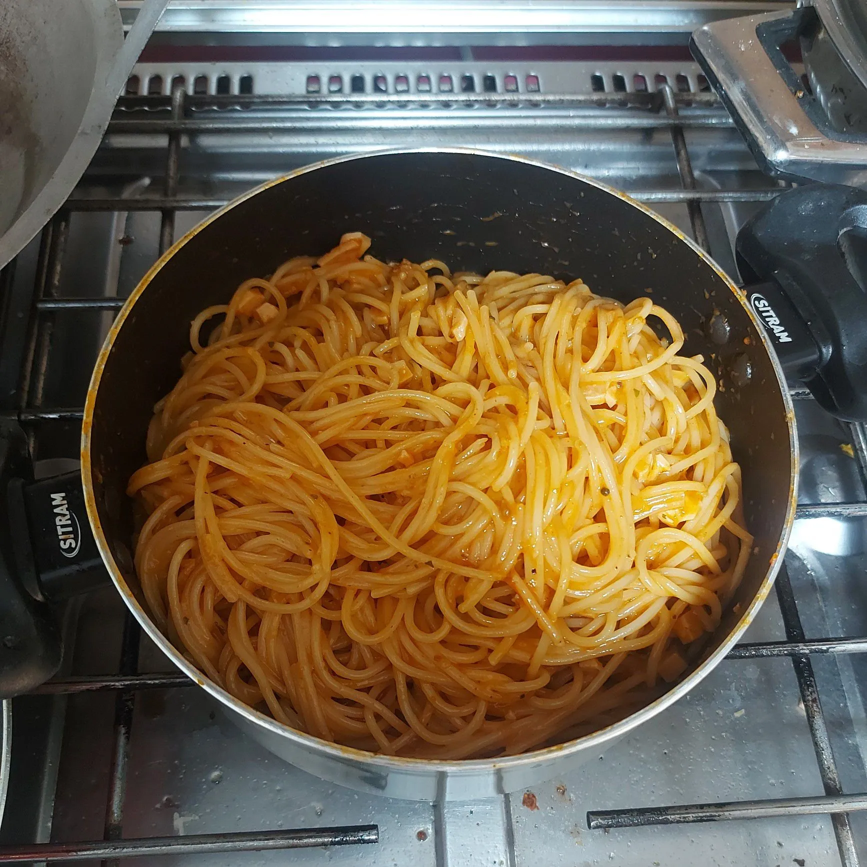 Step 4 Brulee Spaghetti