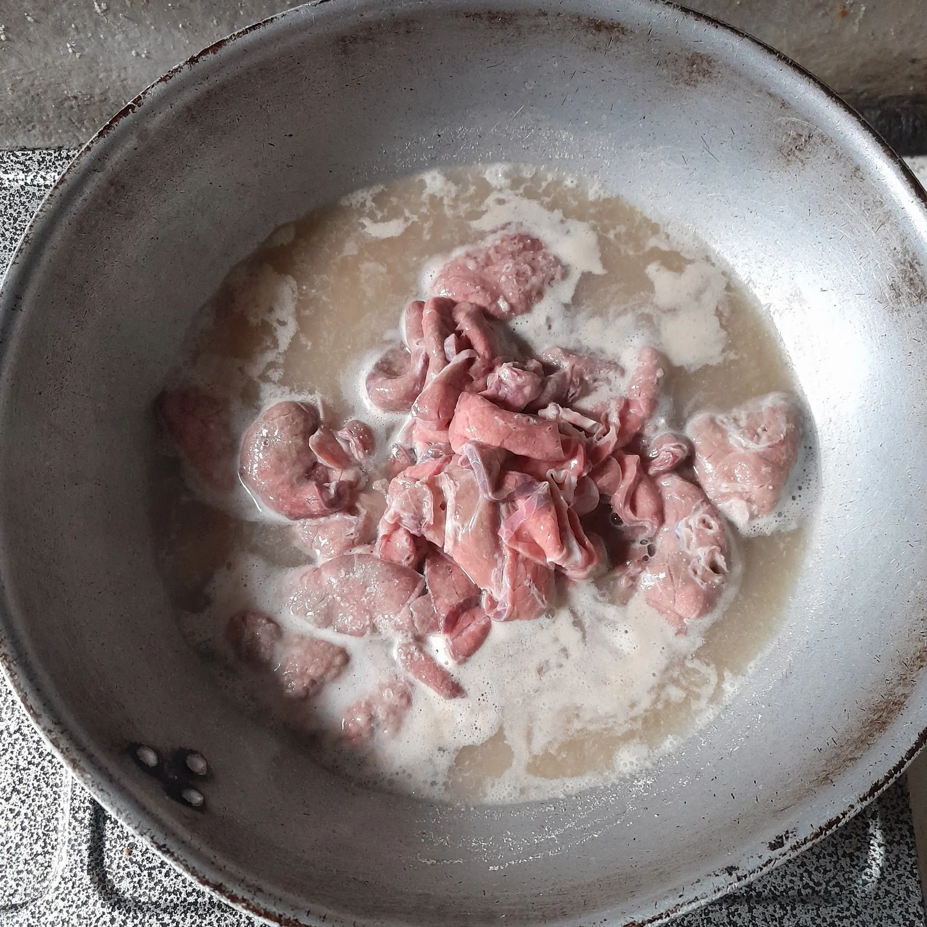 Step 3 Paru Goreng Bawang Putih