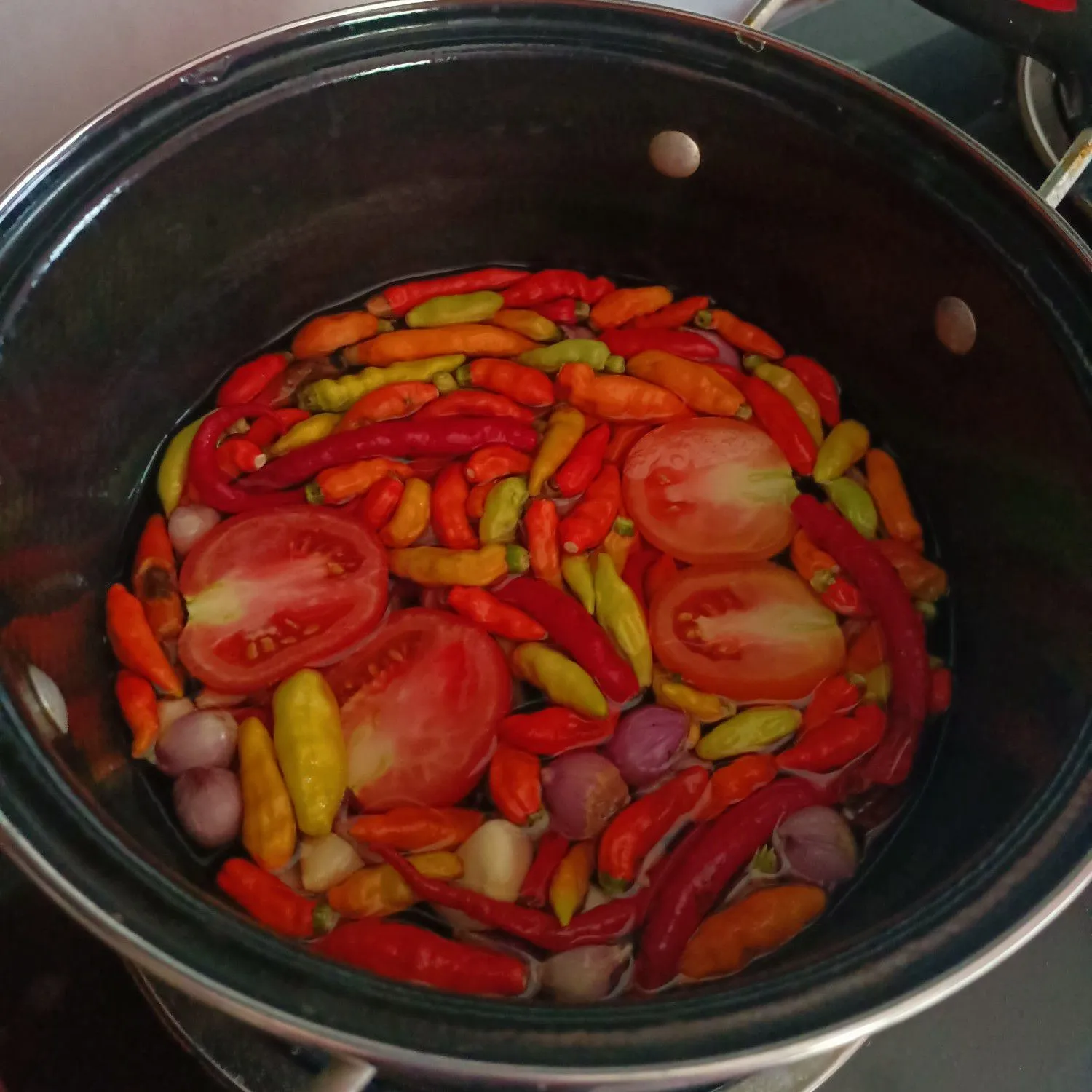 Step 2 Terong Sambal Terasi Kemangi