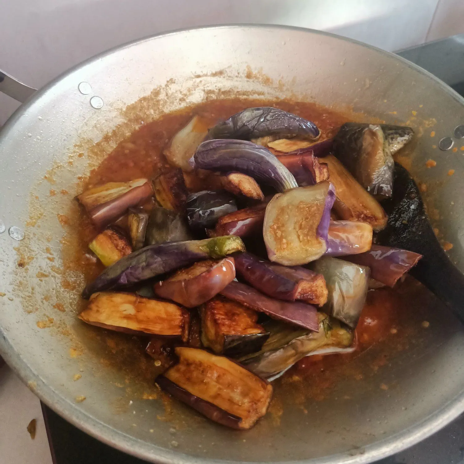 Step 4 Terong Sambal Terasi Kemangi