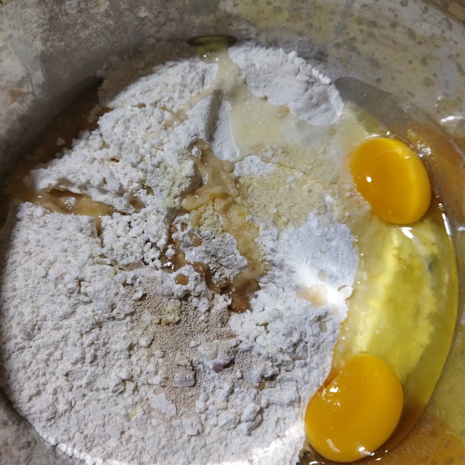 Step 1 Roti Meses