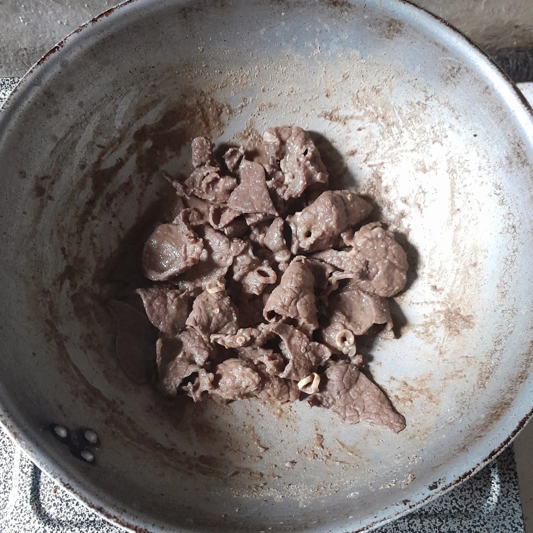 Step 4 Paru Goreng Bawang Putih