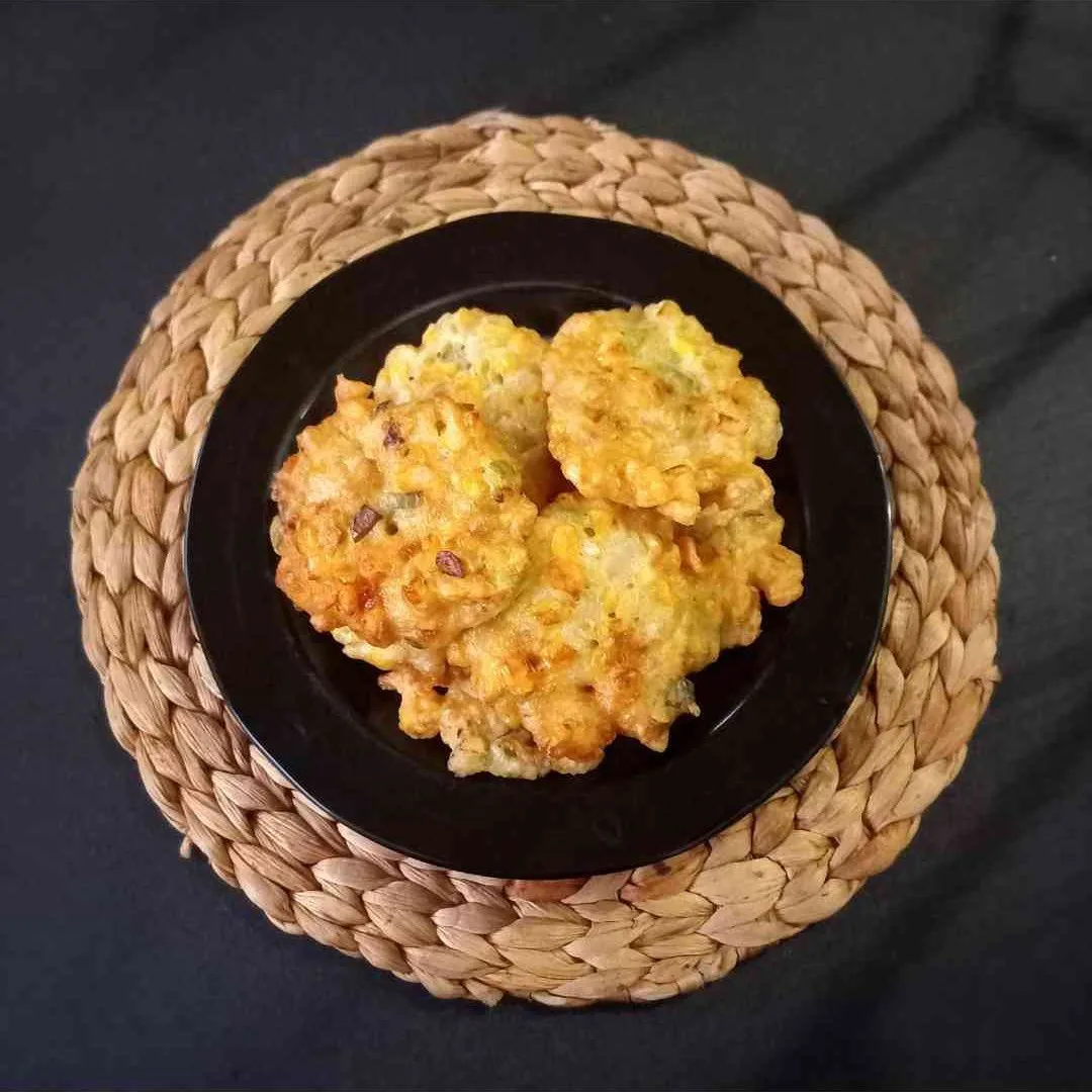 Perkedel Jagung Putih Telur