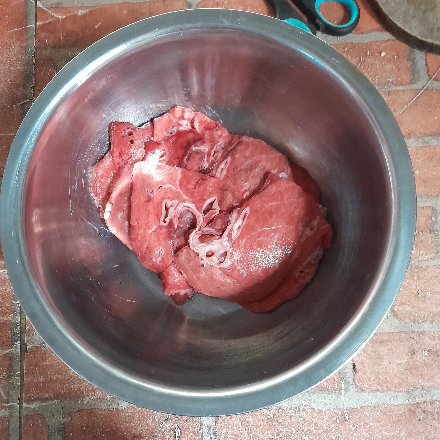 Step 1 Paru Goreng Bawang Putih