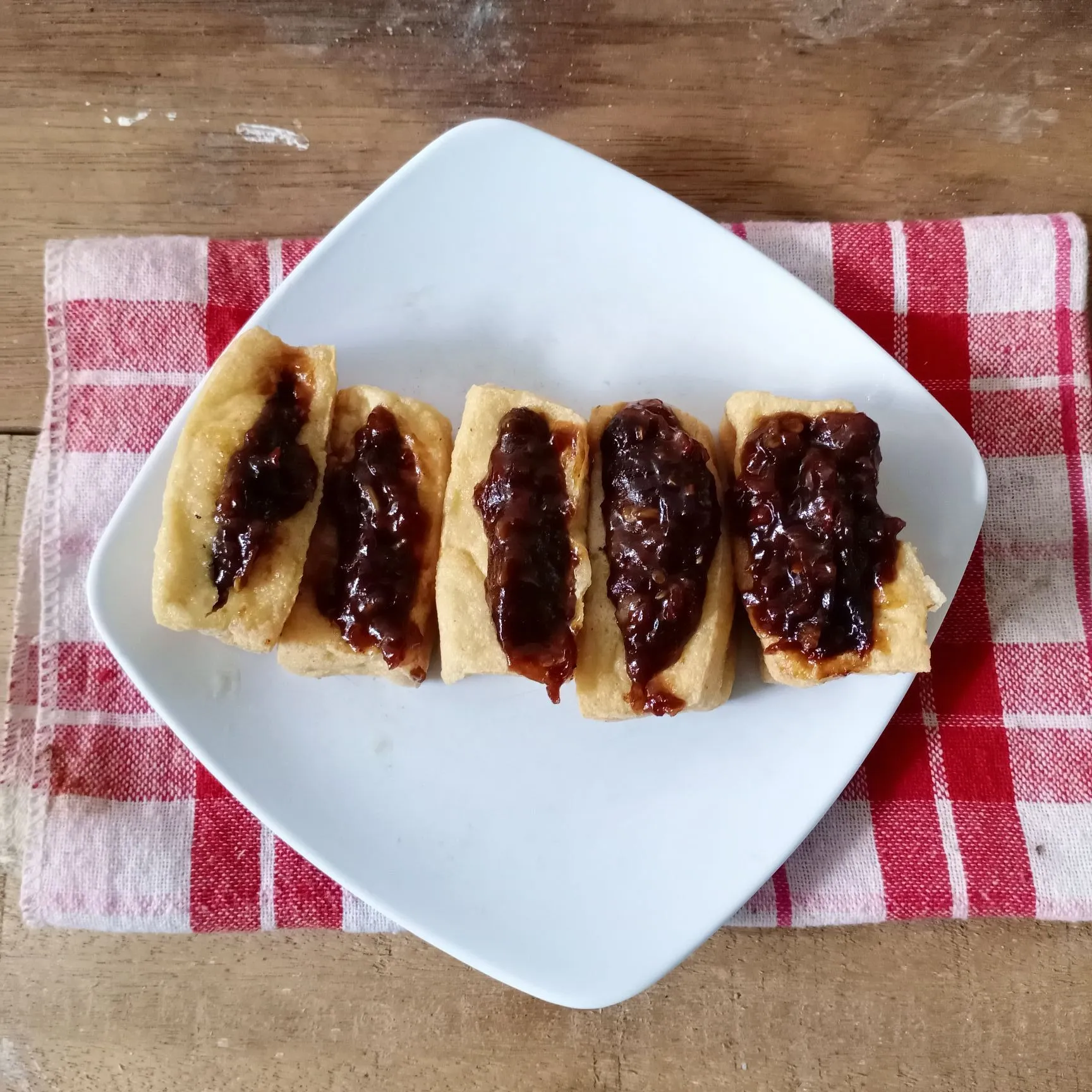 Step 9 Tahu Petis